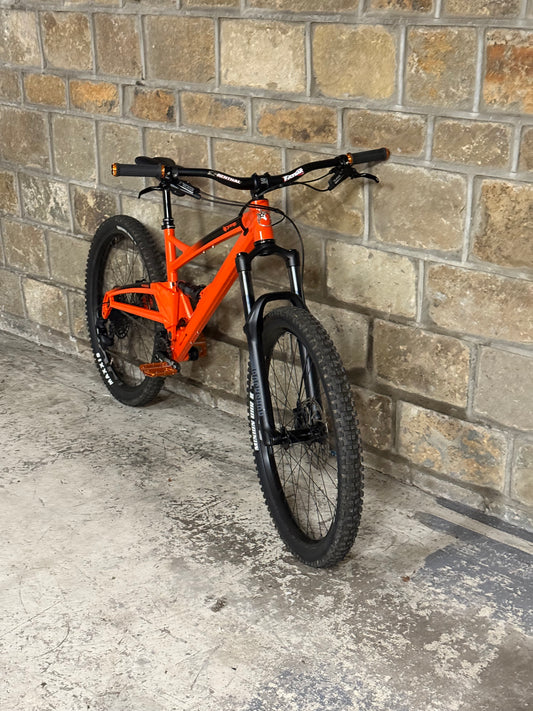 Custom Orange Five EVO Mountain Bike 27.5” MINT