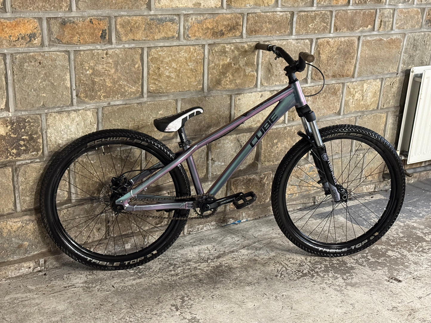 Custom Cube Dirt Jump Bike 26”