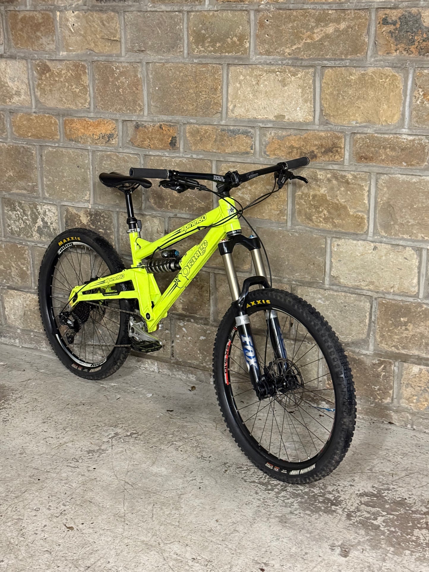 Orange Alpine 160 Mountain Bike 26' (RRP £4500)