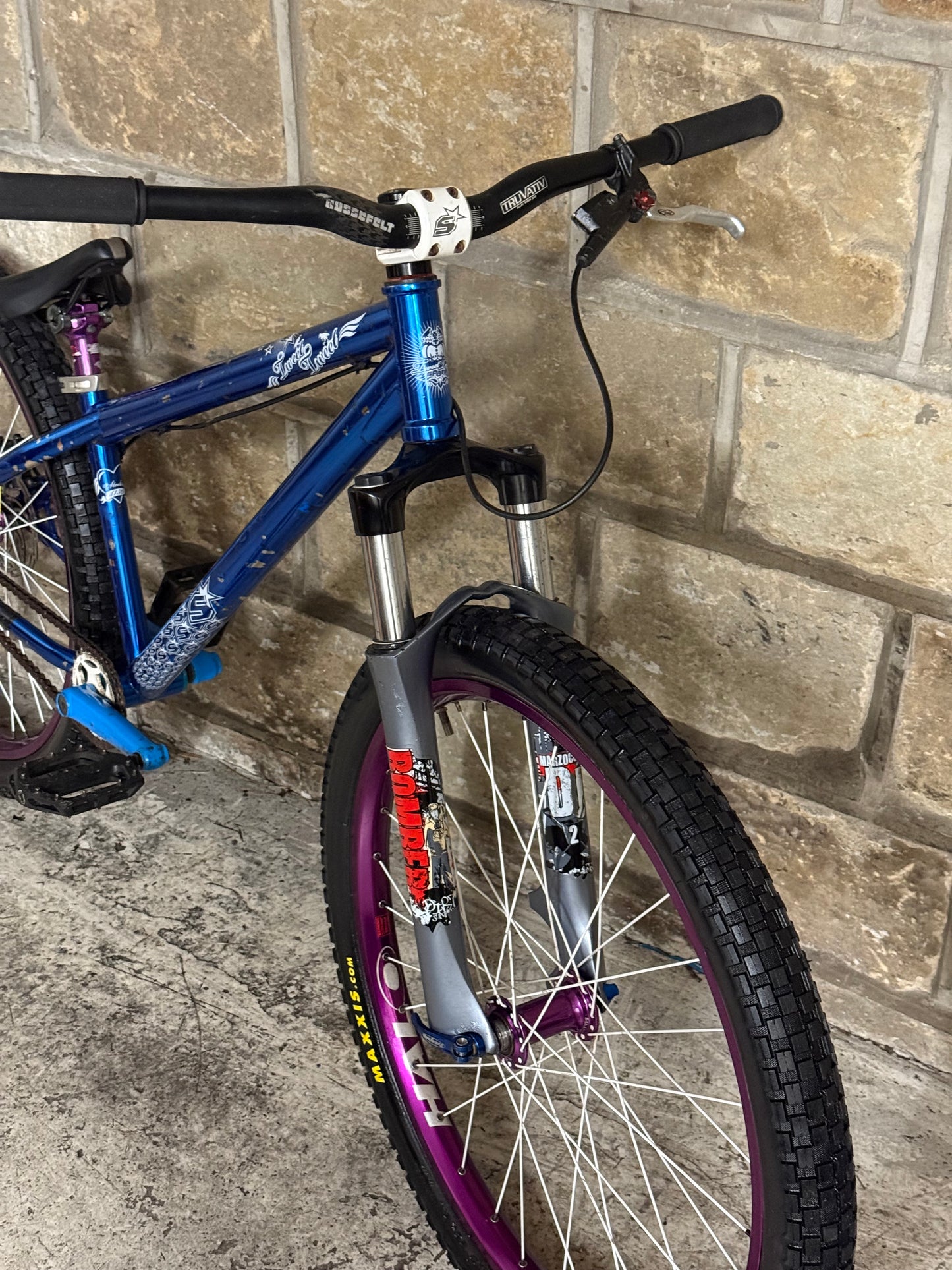 Custom Spank Dirt Jump Bike 26”