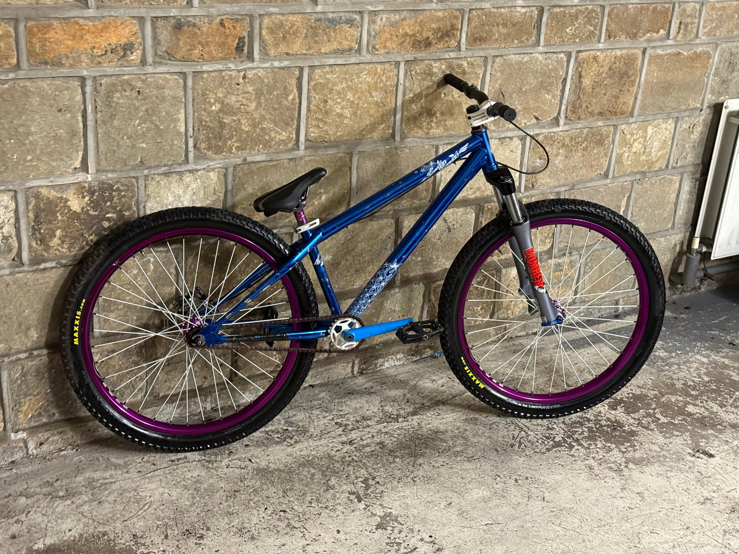 Custom Spank Dirt Jump Bike 26”