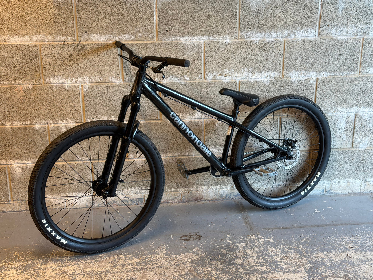 Custom Cannondale Dave Dirt Jump Bike 26”
