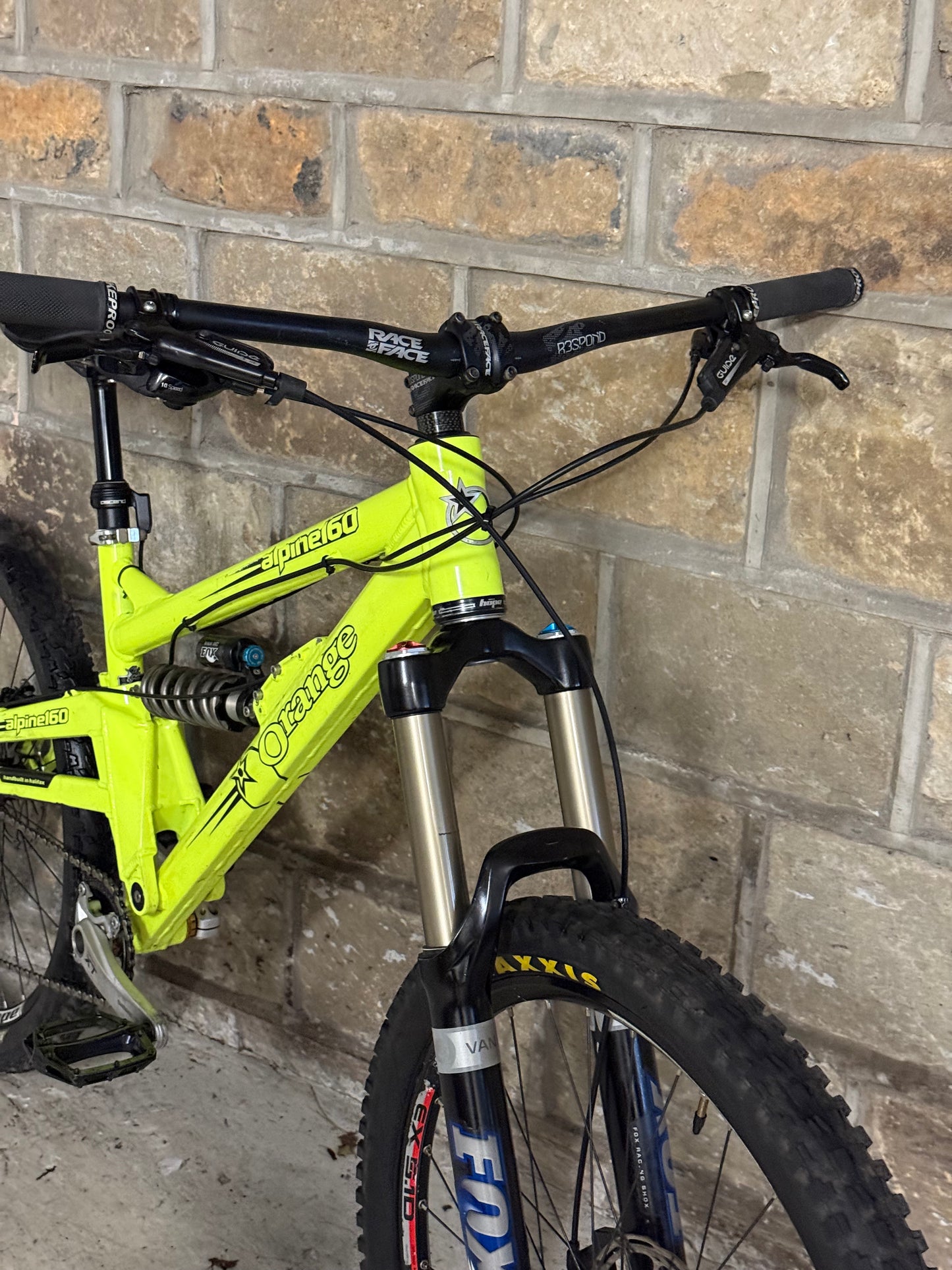 Orange Alpine 160 Mountain Bike 26' (RRP £4500)