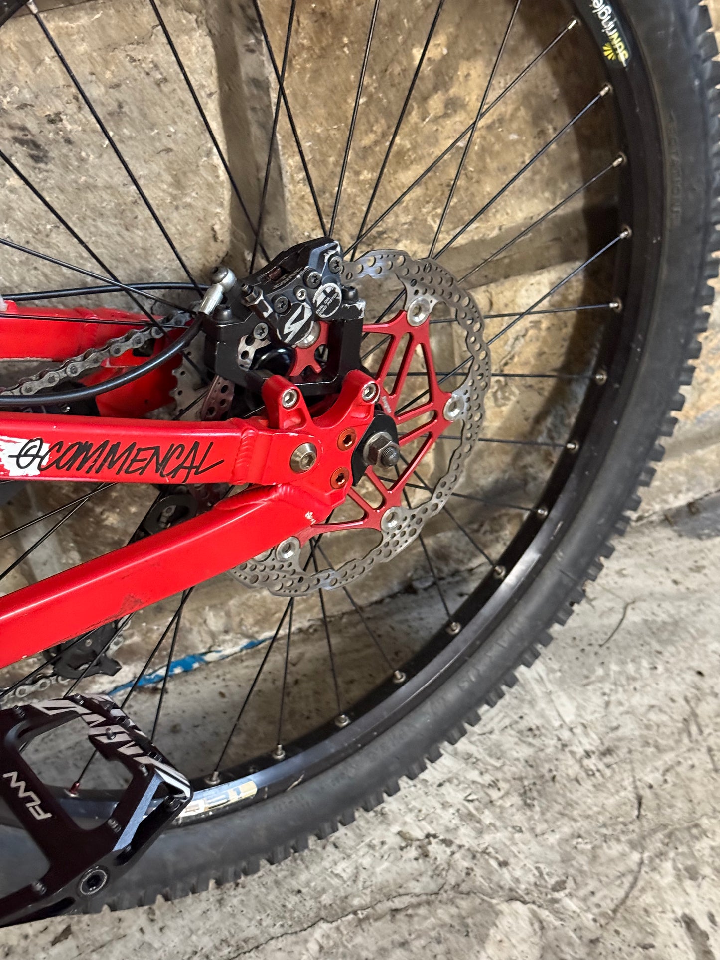 Commencal Custom Slopestyle Dirt Jump Bike 26”
