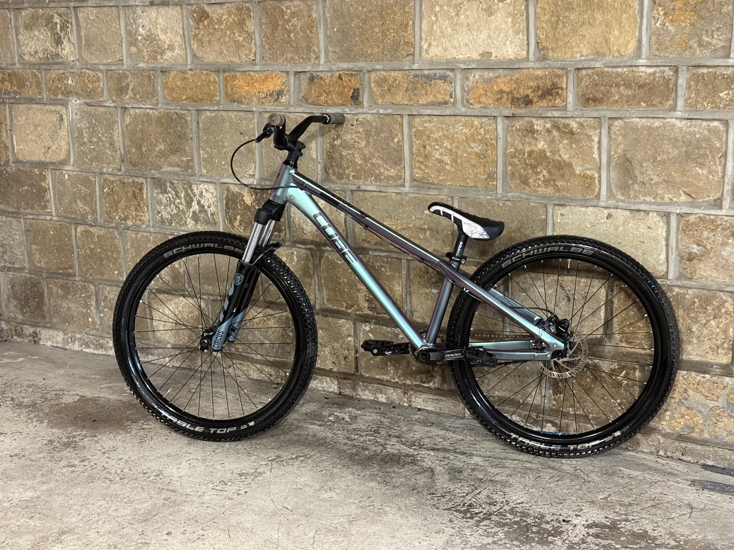 Custom Cube Dirt Jump Bike 26”