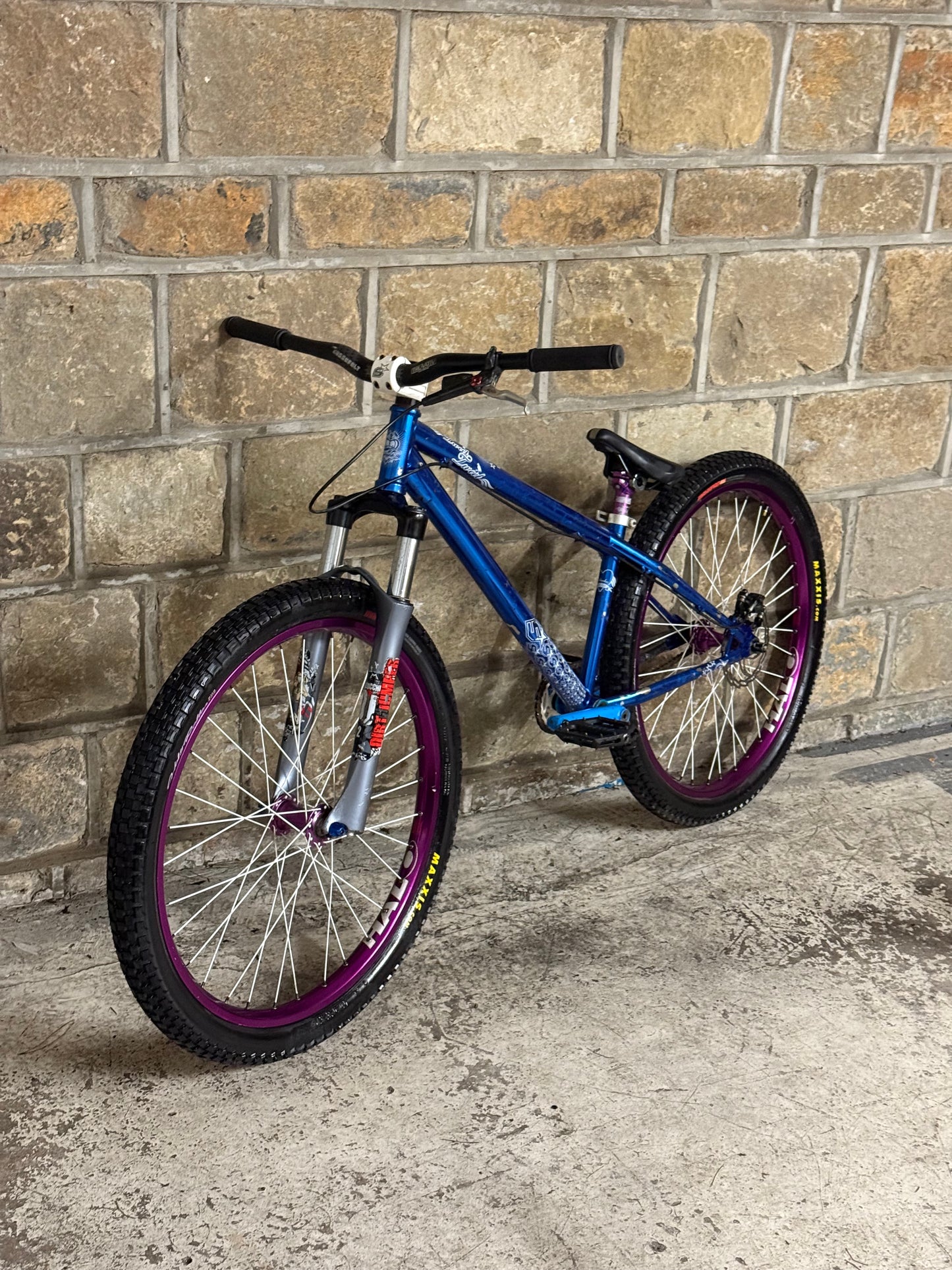Custom Spank Dirt Jump Bike 26”