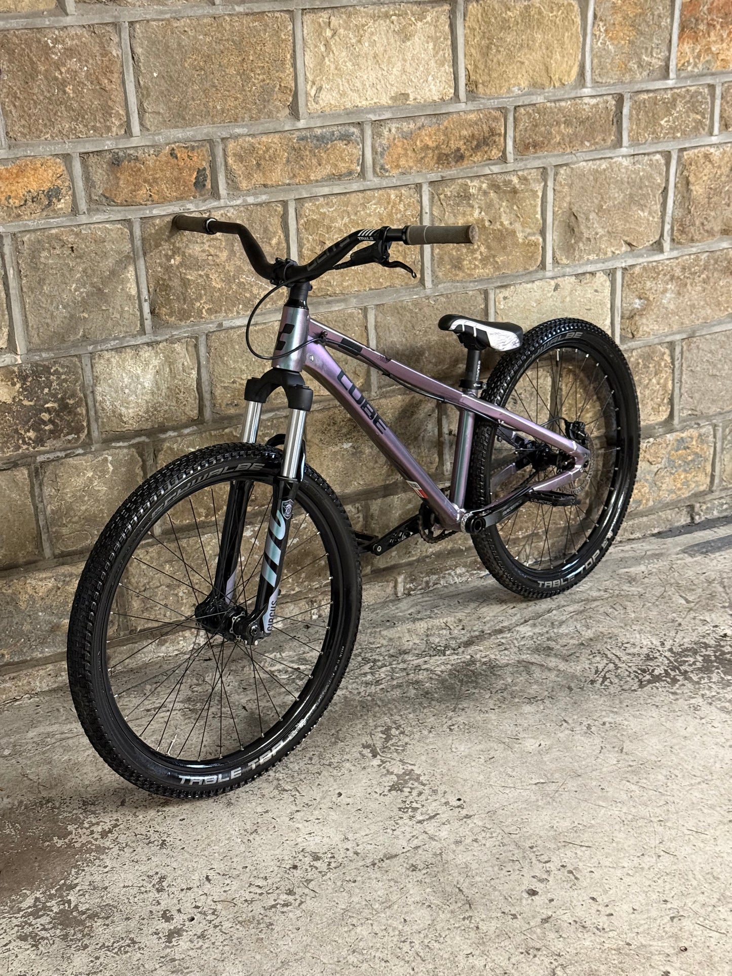 Custom Cube Dirt Jump Bike 26”