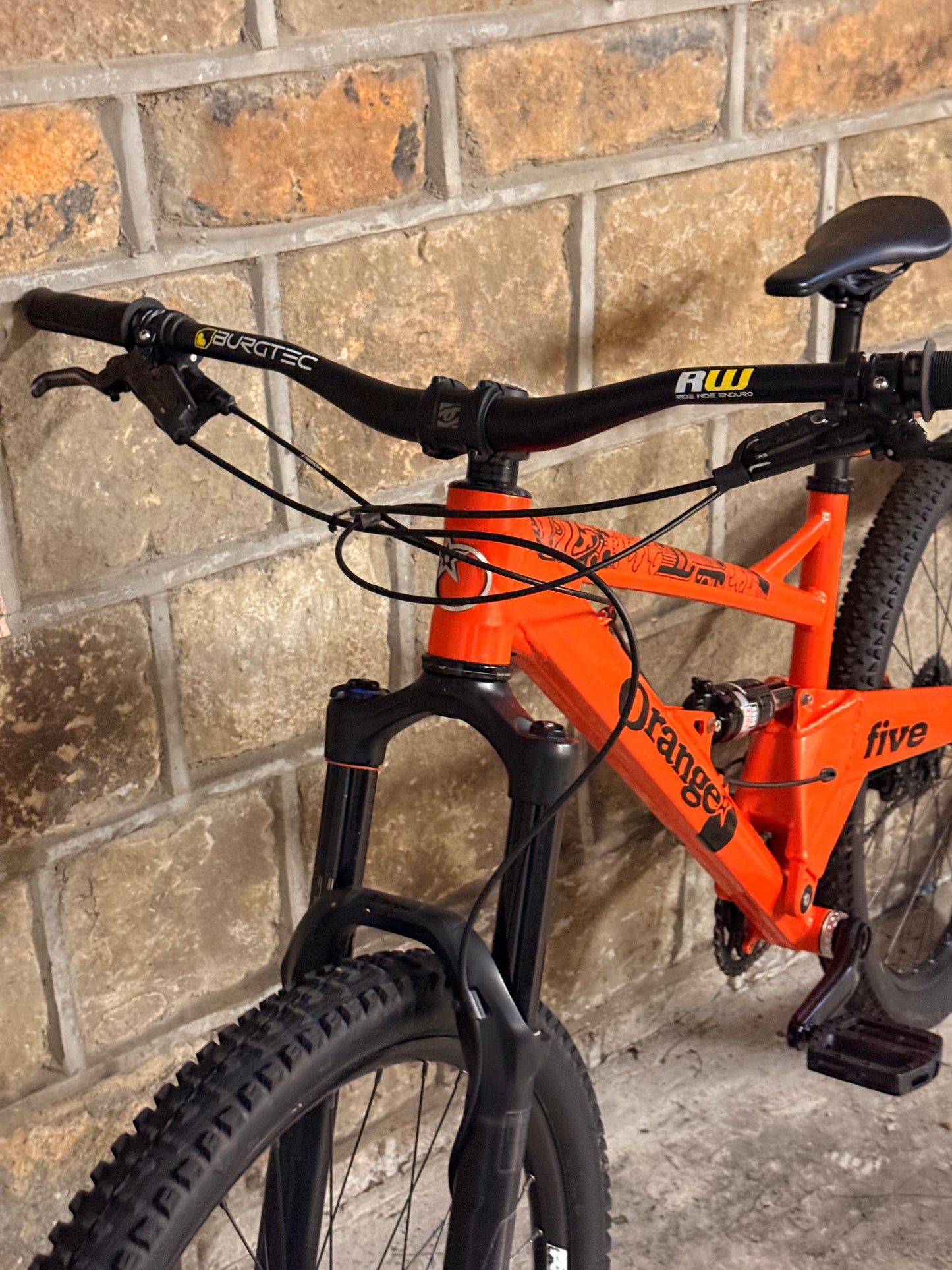 Orange Five Pro Mountain Bike 27.5' (RRP £4500)