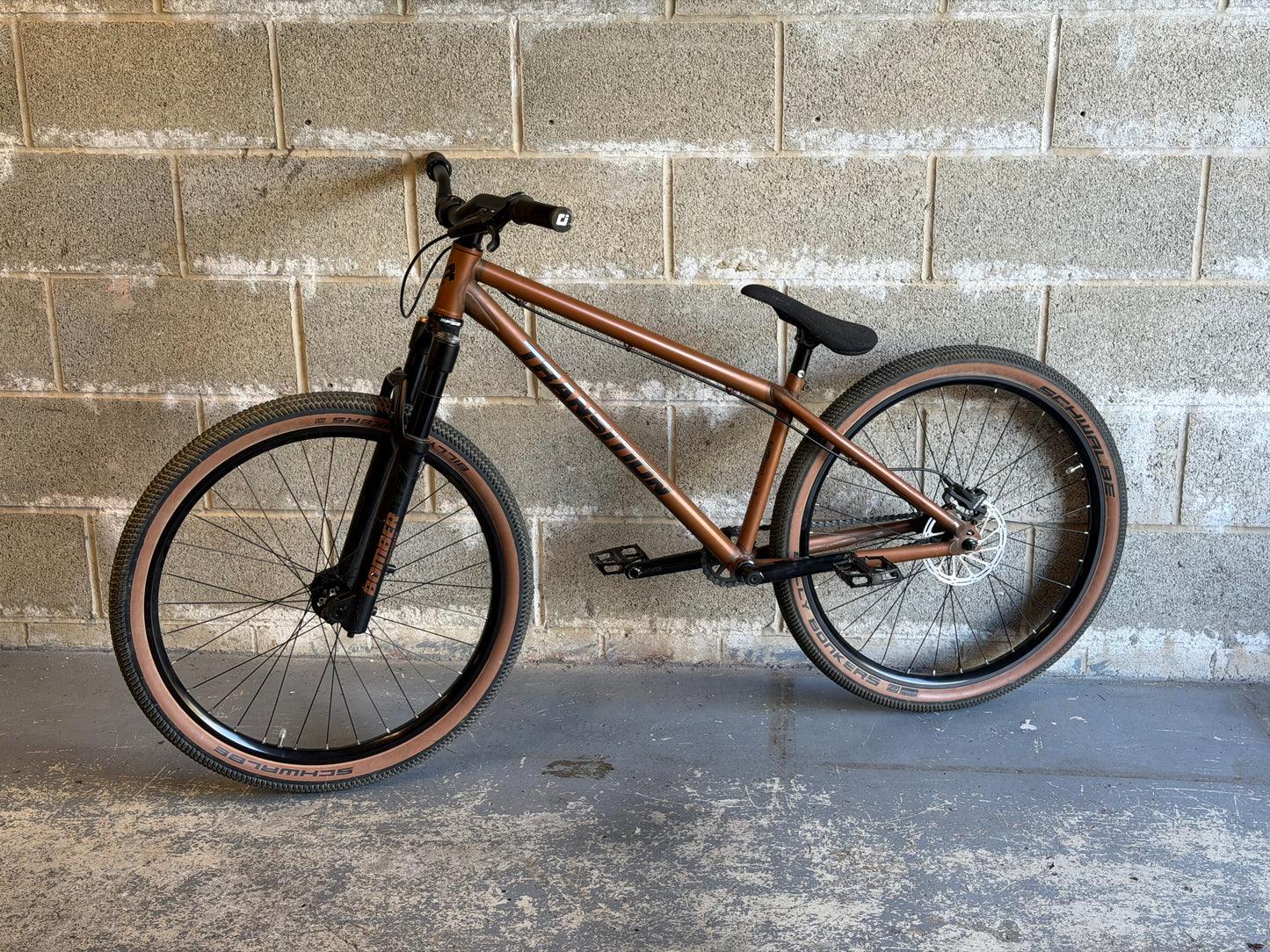 Custom Transition PBJ Dirt Jump Bike 26”