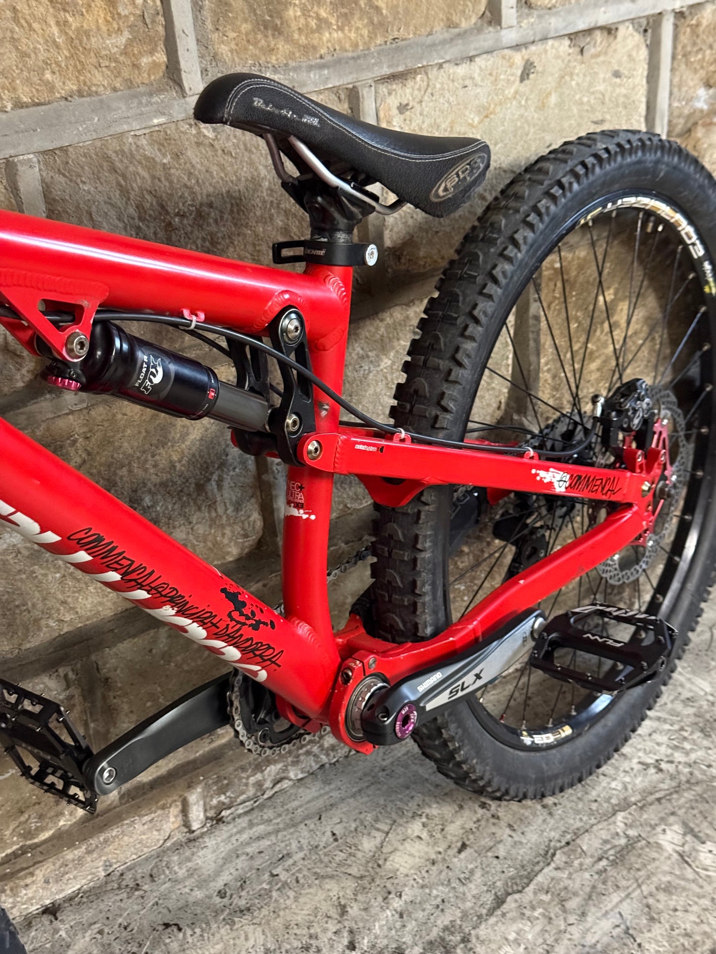 Commencal Custom Slopestyle Dirt Jump Bike 26”