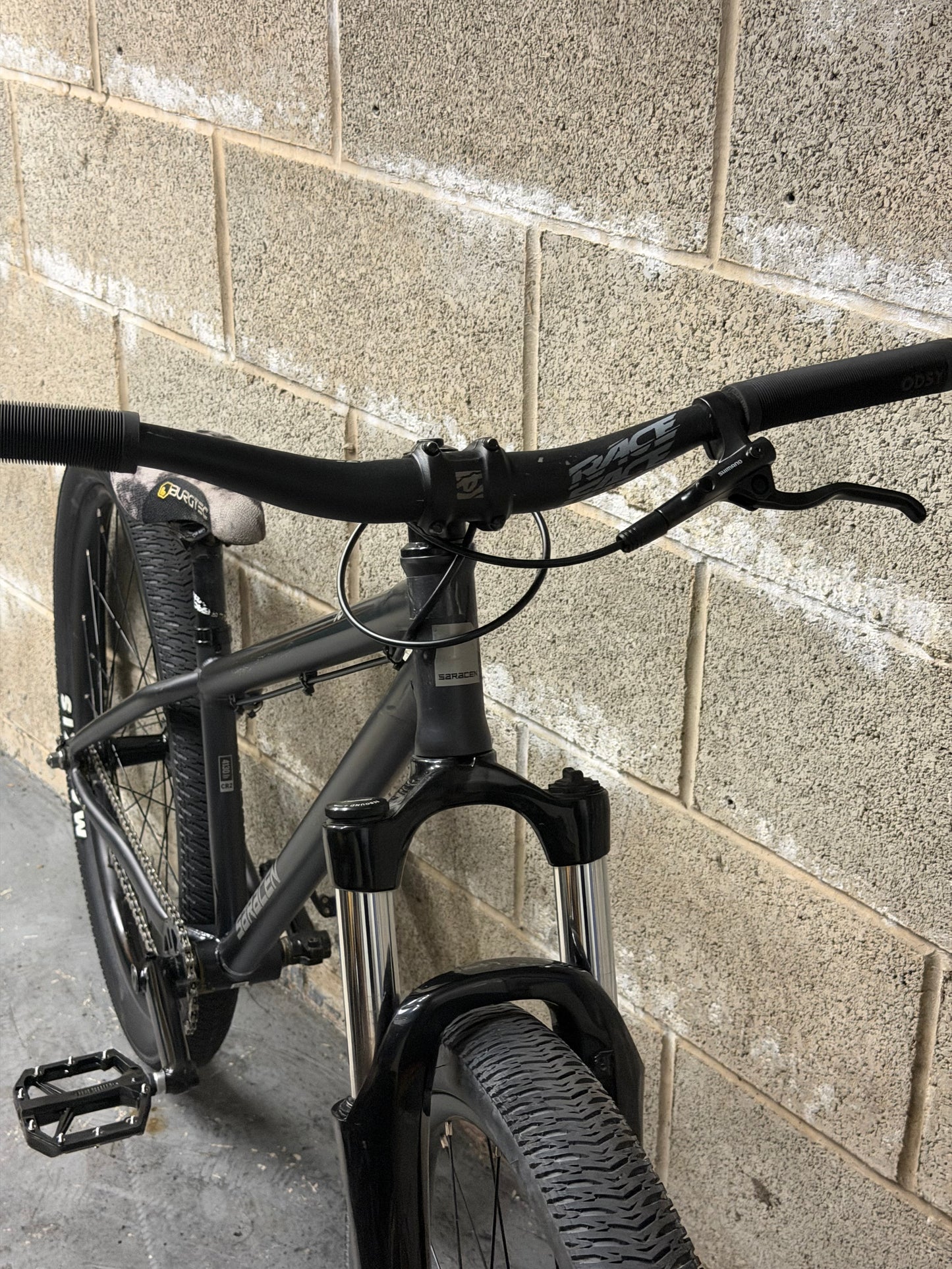 Custom Saracen Dirt Jump Bike 26”