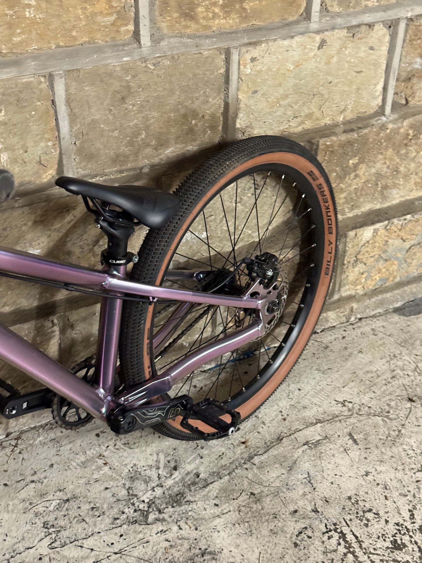 Custom Cube Dirt Jump Bike 24”