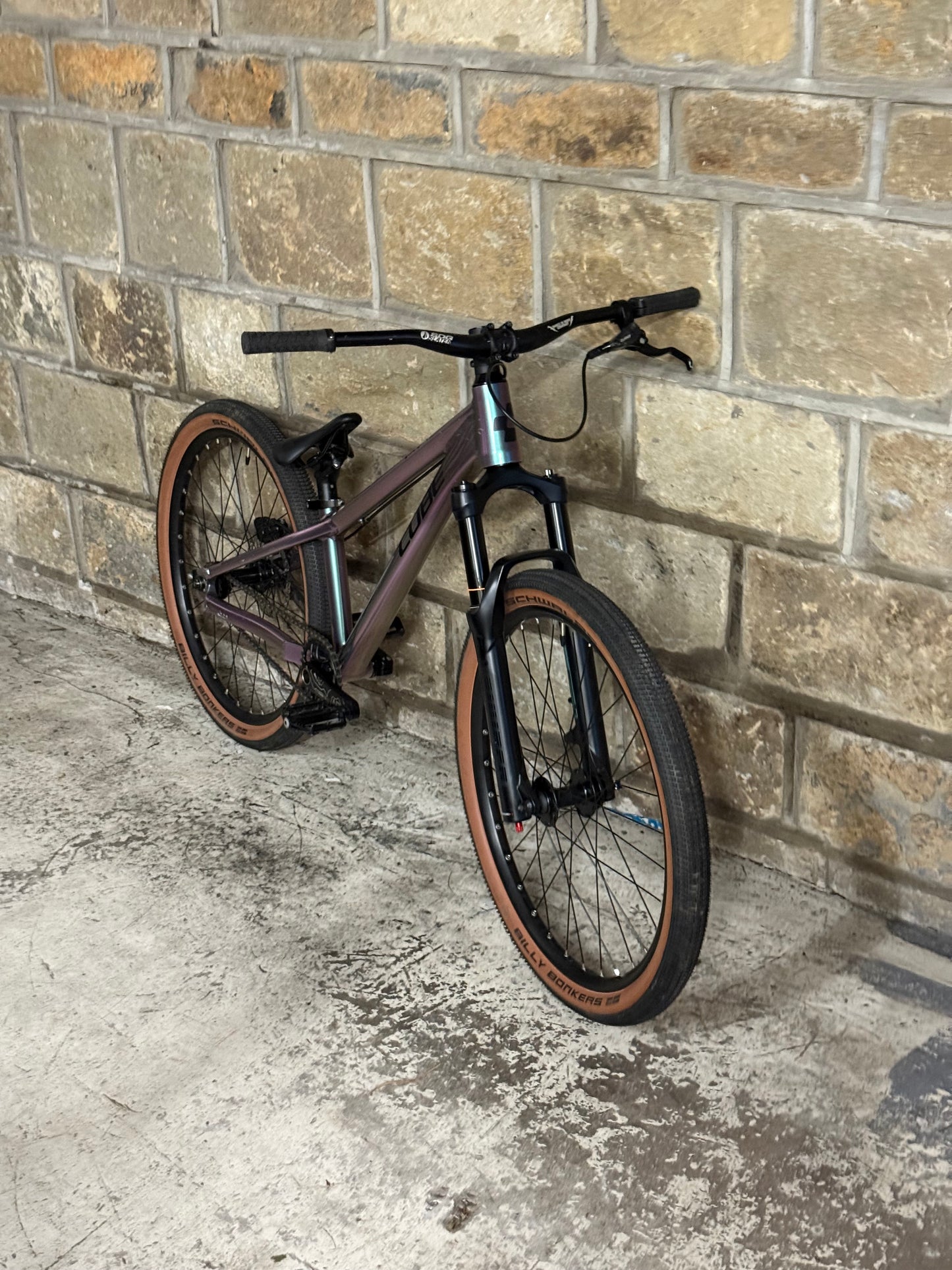 Custom Cube Dirt Jump Bike 24”