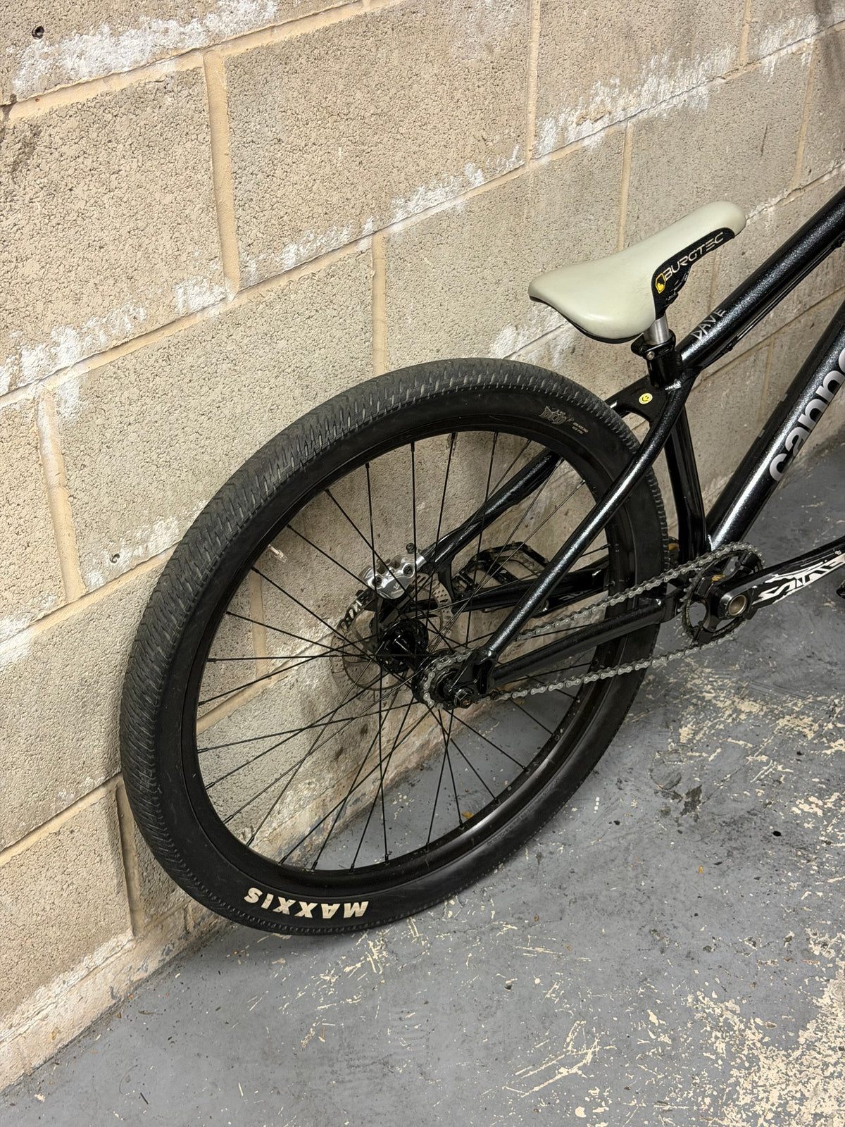 Custom Cannondale Dave Dirt Jump Bike 26”