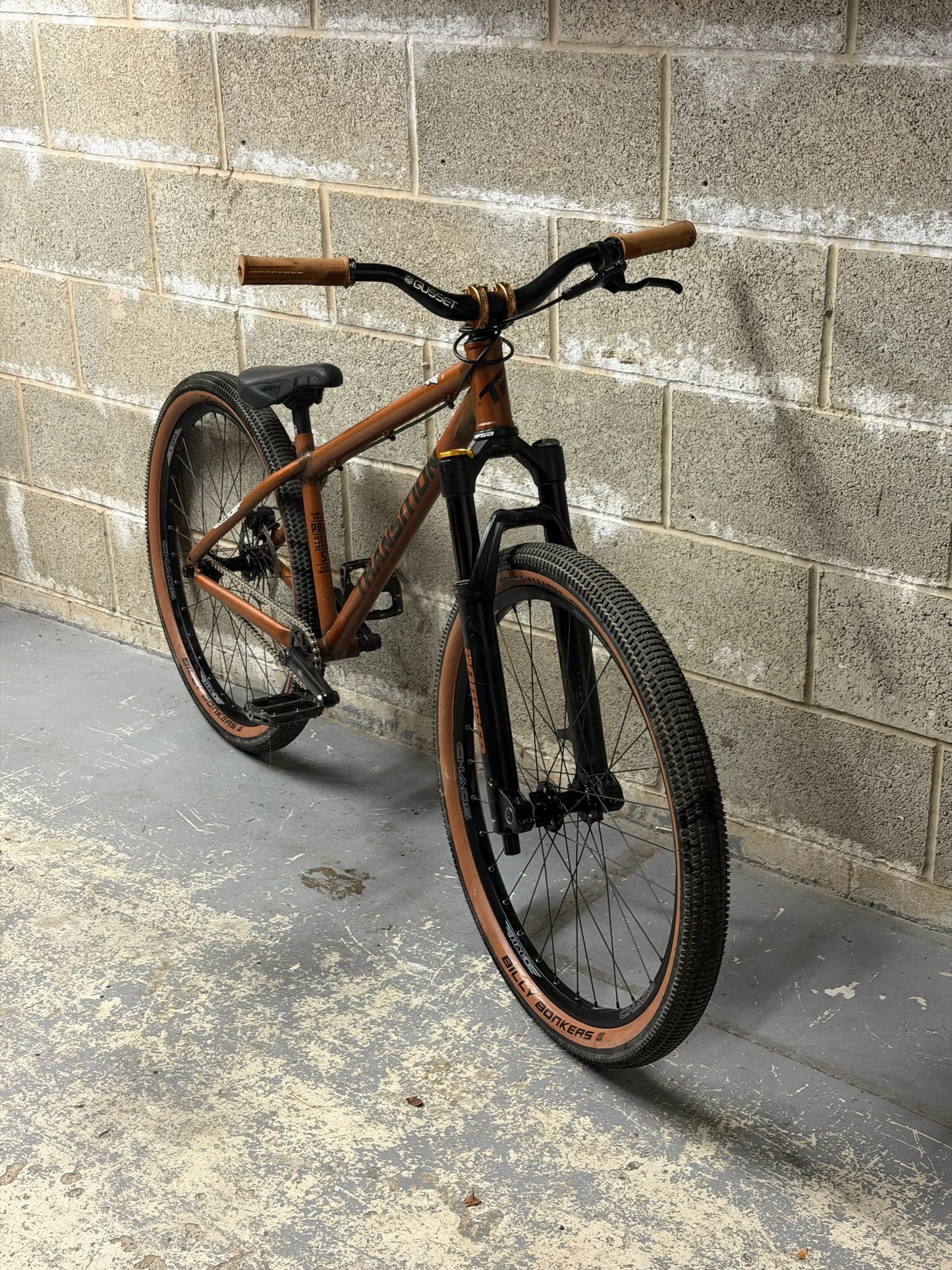 Custom Transition PBJ Dirt Jump Bike 26”