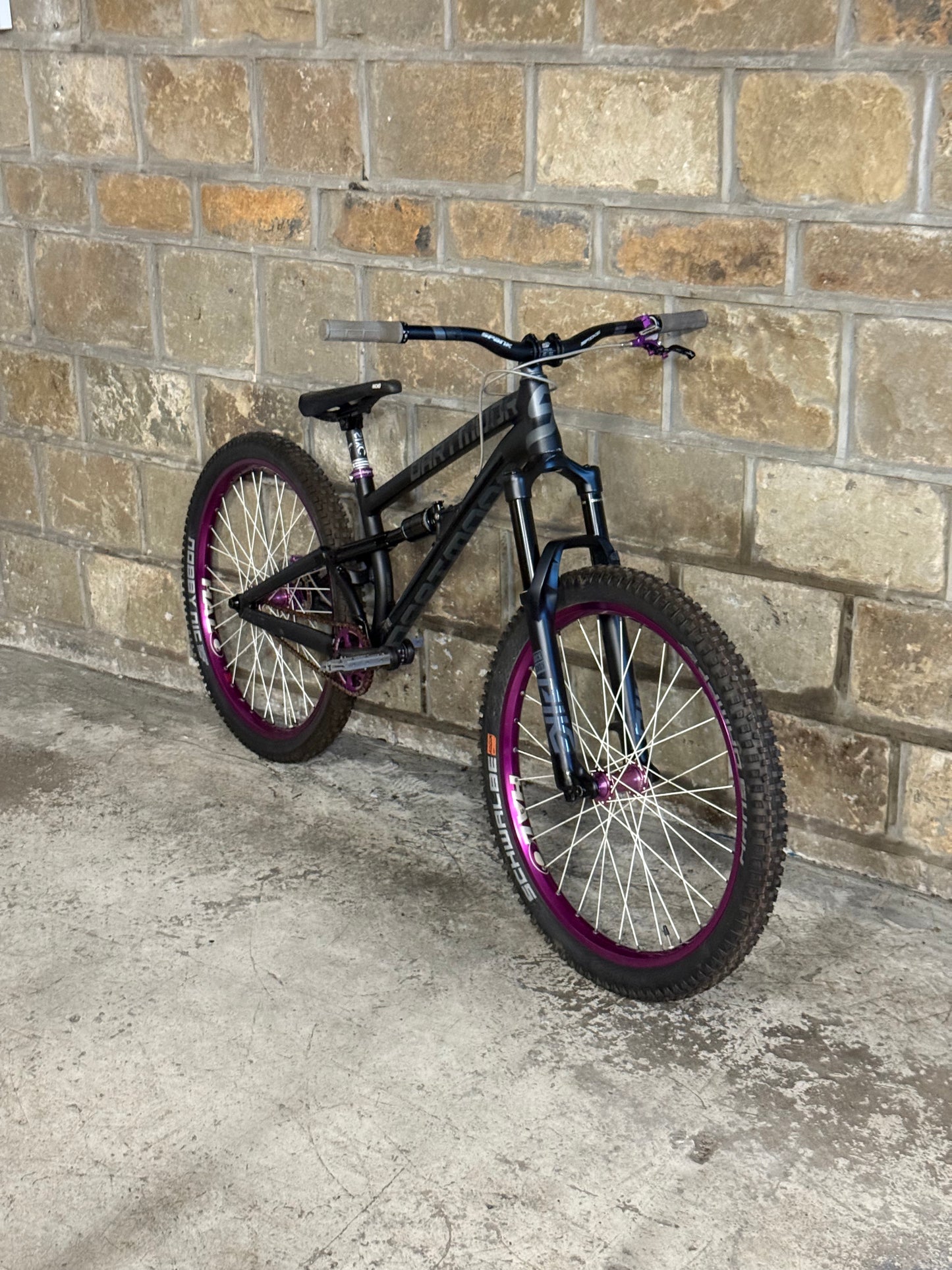Dartmoor Shine Custom Slopestyle Dirt Jump Bike 26”