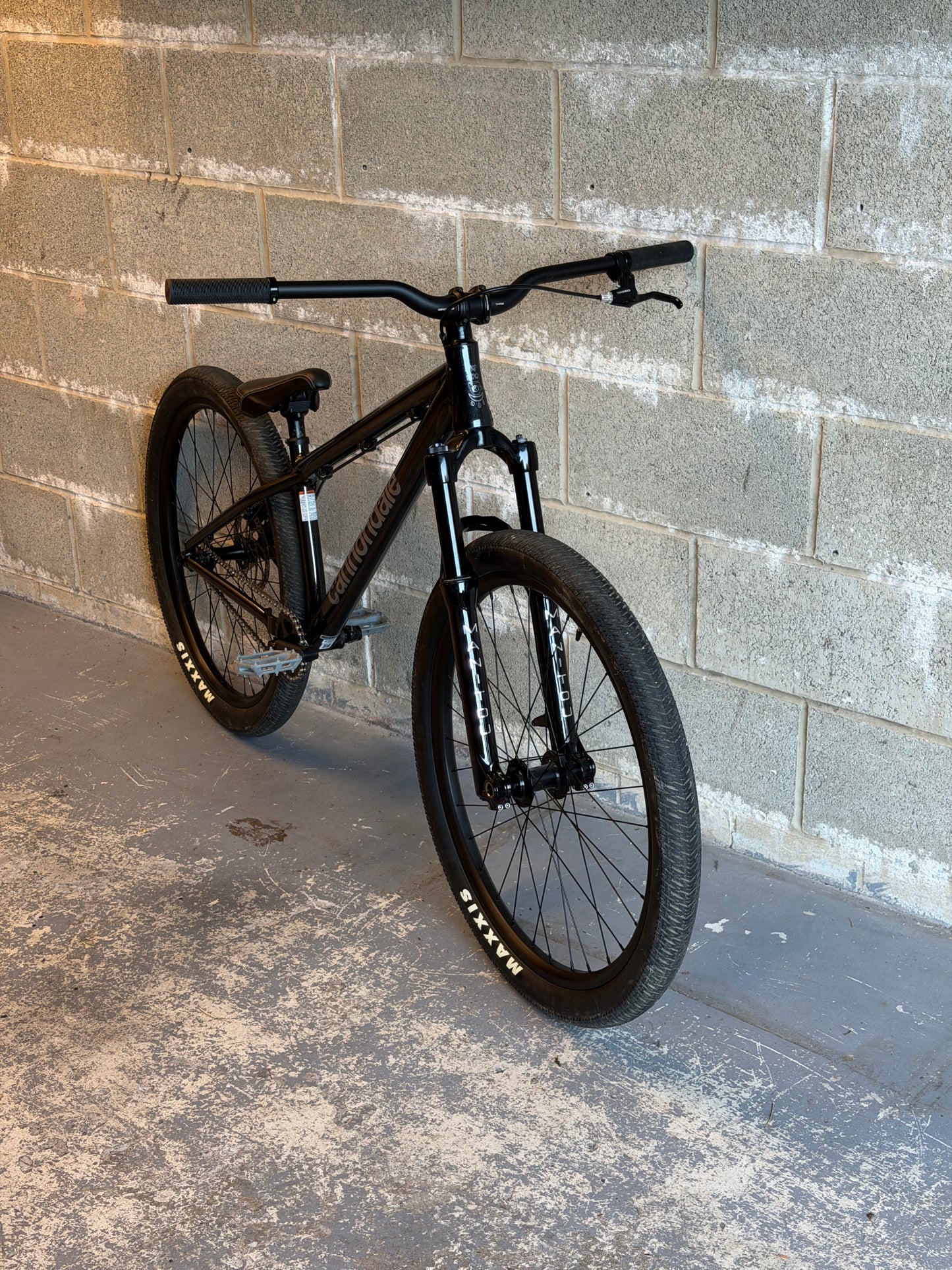 Custom Cannondale Dave Dirt Jump Bike 26”