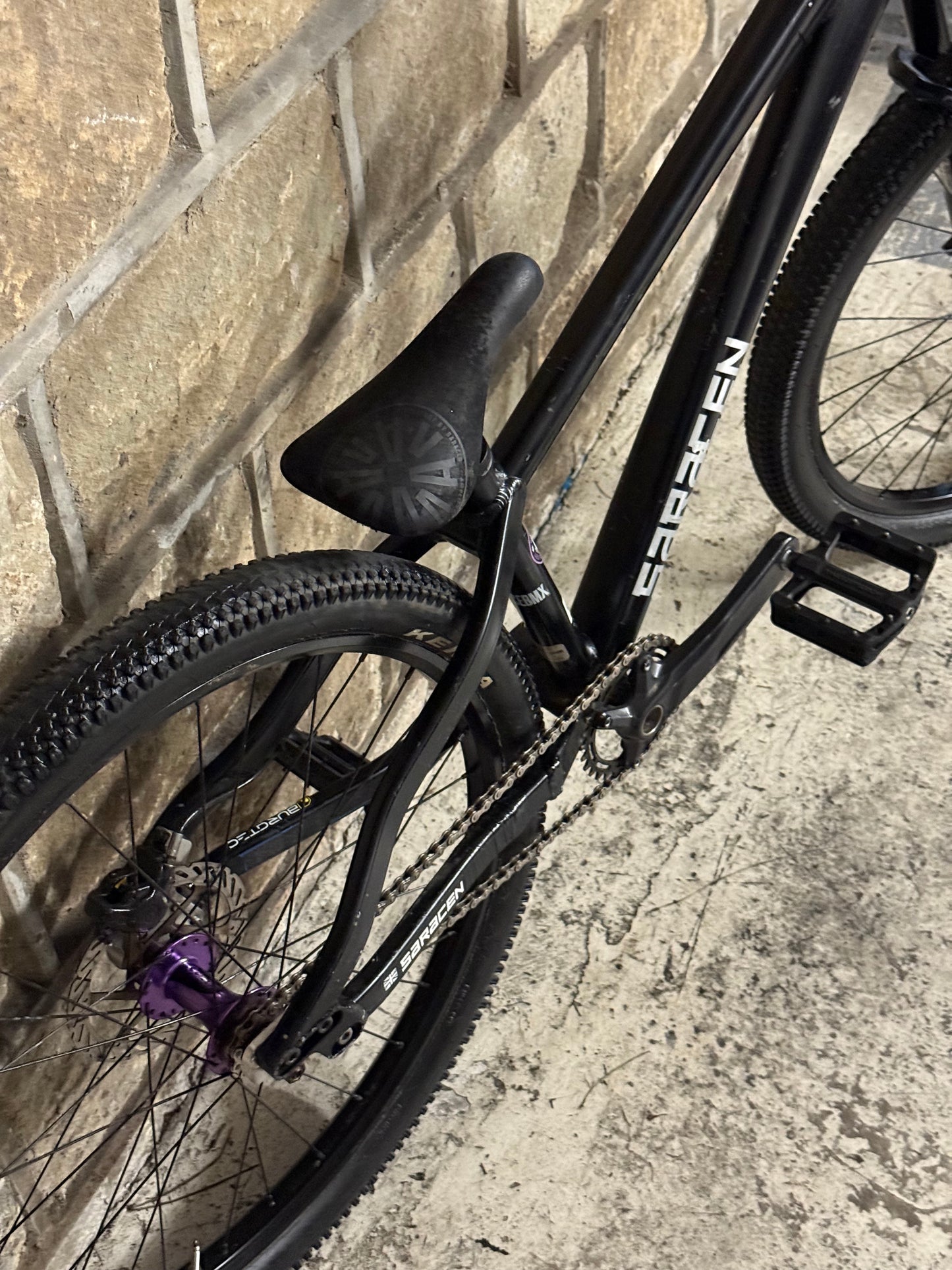 Custom Saracen Dirt Jump Bike 26”