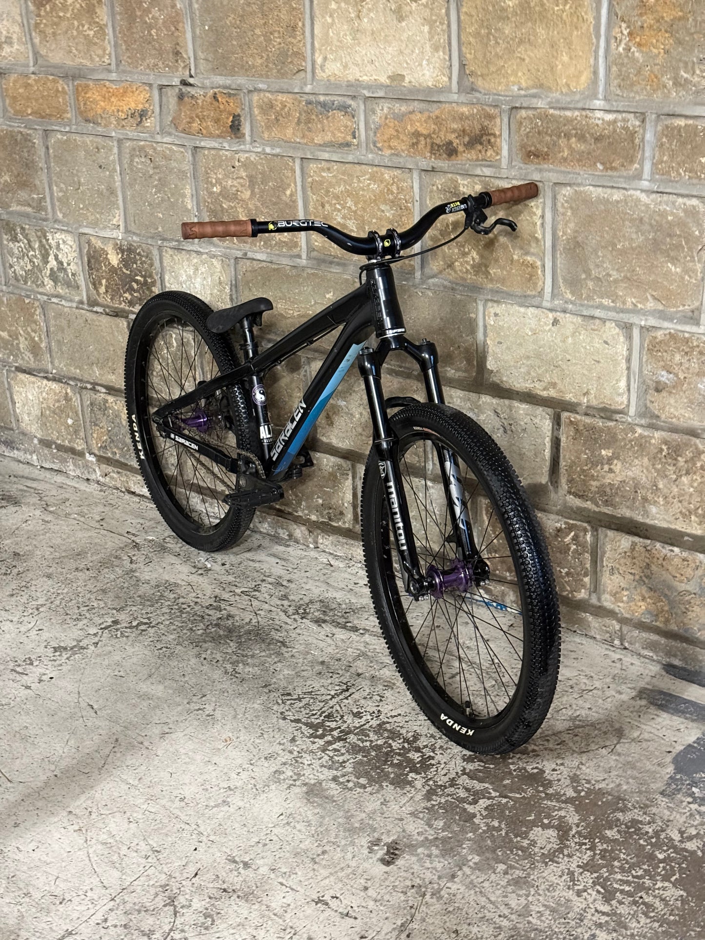 Custom Saracen Dirt Jump Bike 26”