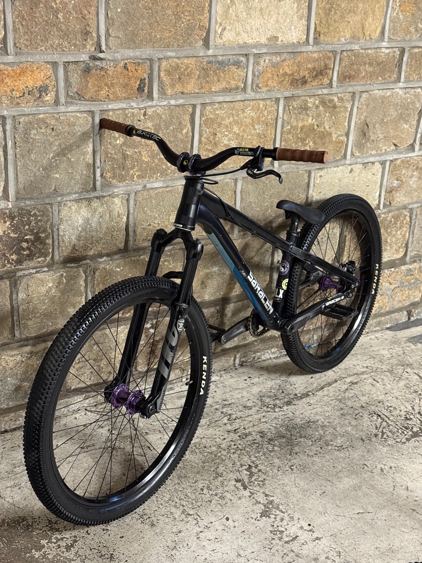 Custom Saracen Dirt Jump Bike 26”