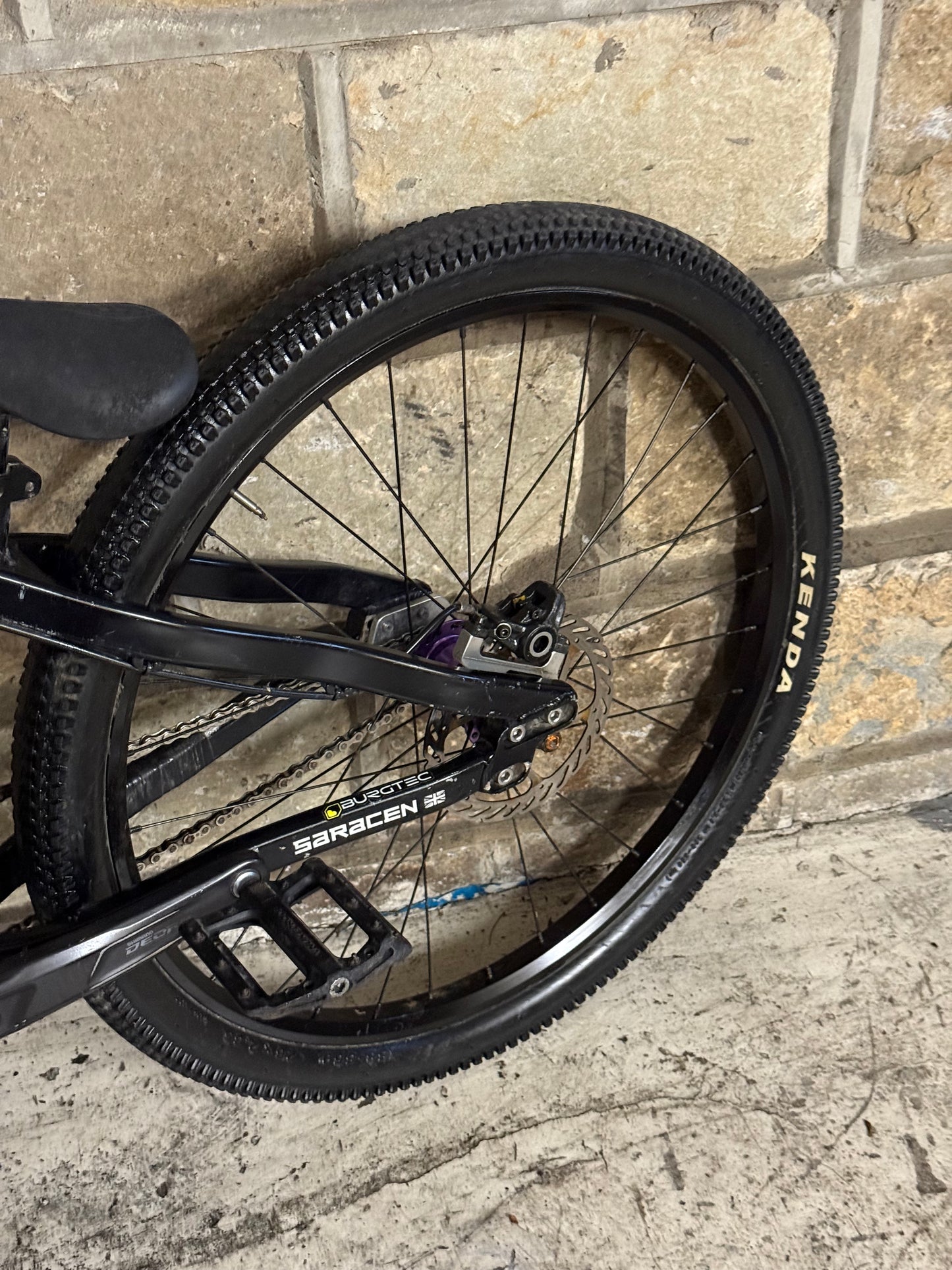 Custom Saracen Dirt Jump Bike 26”