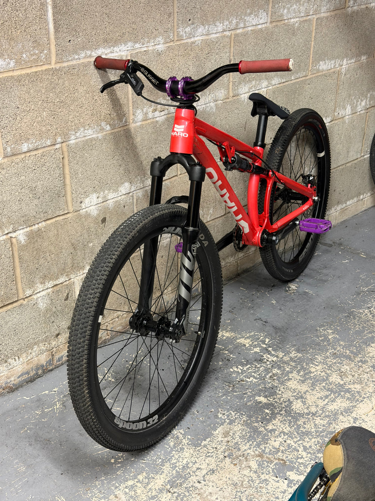 Custom Haro Thread Slope Slopestyle Dirt Jump Bike