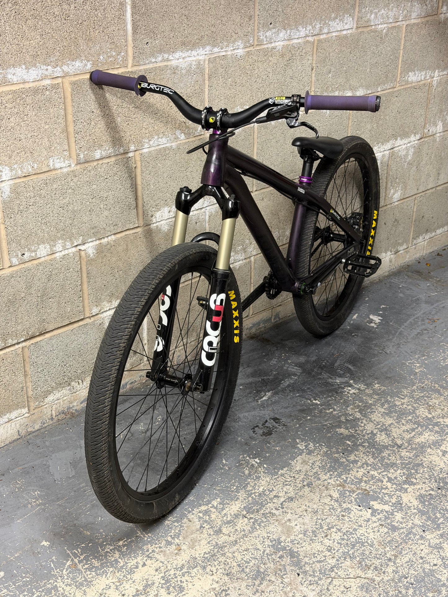 Custom NS Decade V2 Dirt Jump Bike 26”