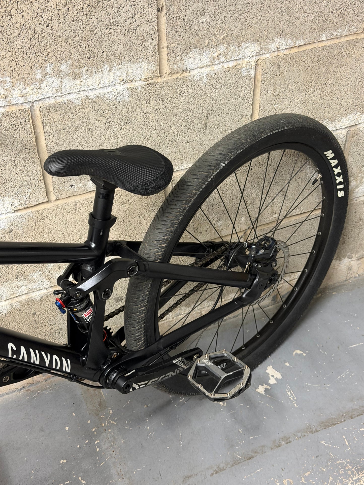 Custom Canyon Stitched 720 Slopestyle Dirt Jump Bike 26”