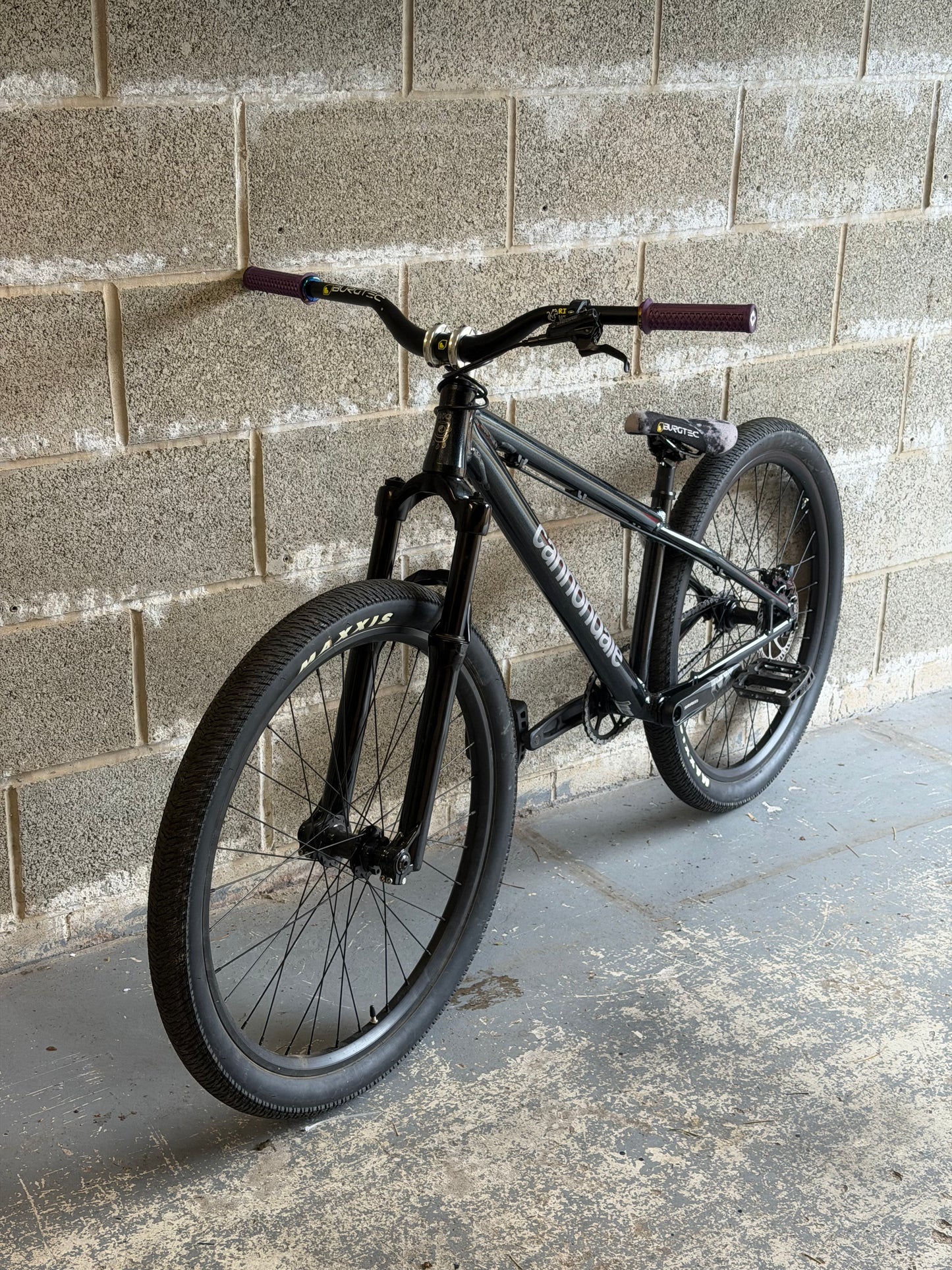 Custom Cannondale Dave Dirt Jump Bike 26”