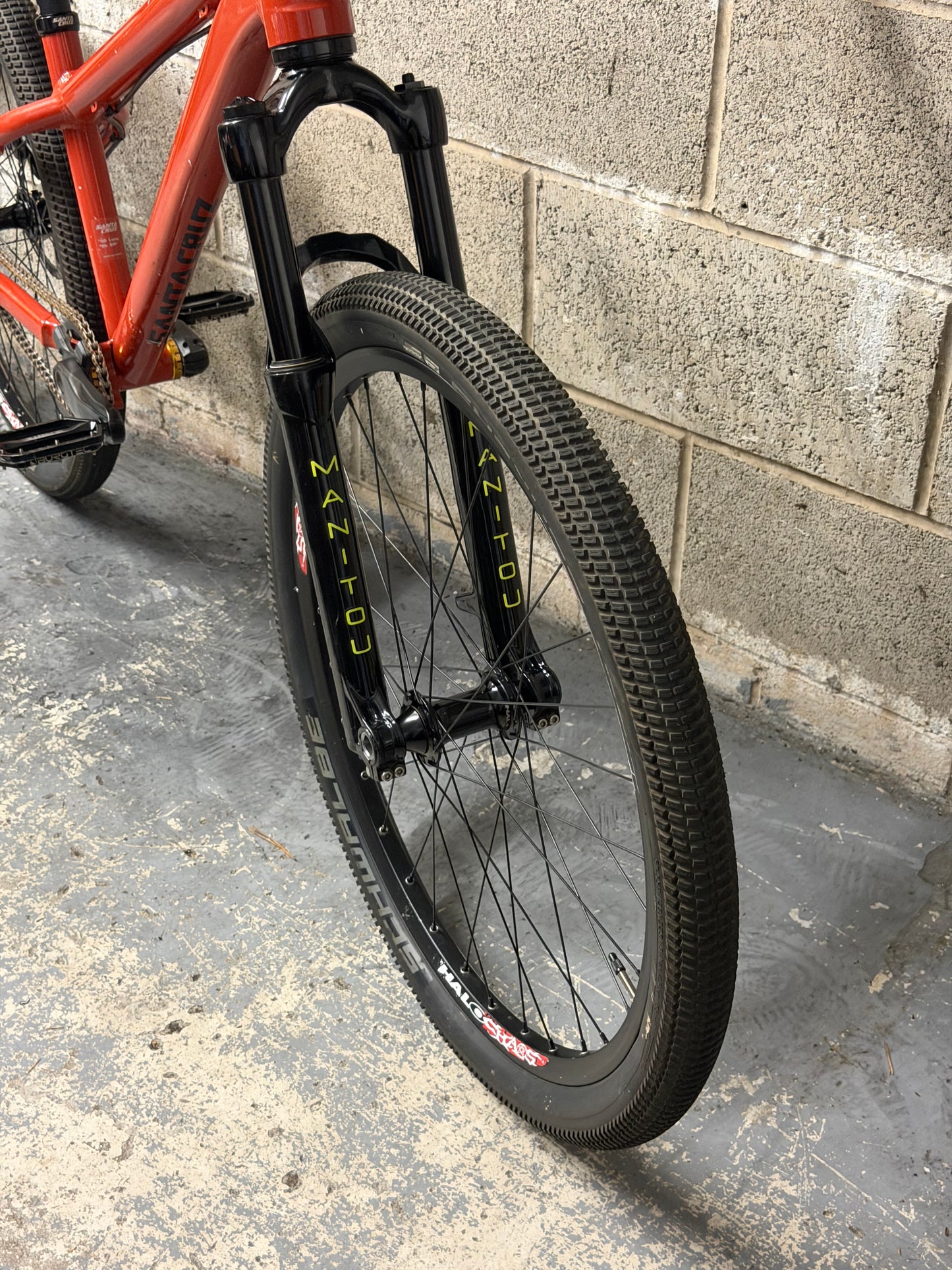 Custom Santa Cruz Jackal Dirt Jump Bike 26”