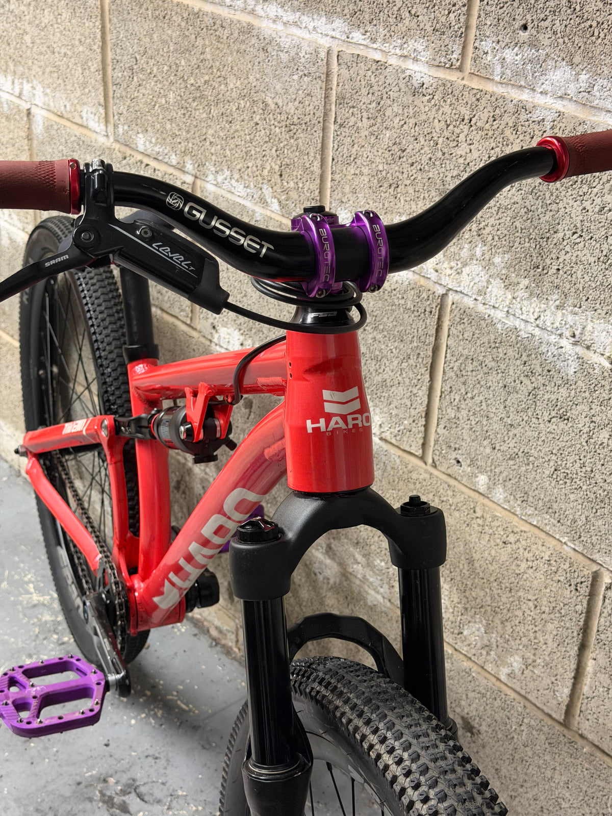 Custom Haro Thread Slope Slopestyle Dirt Jump Bike