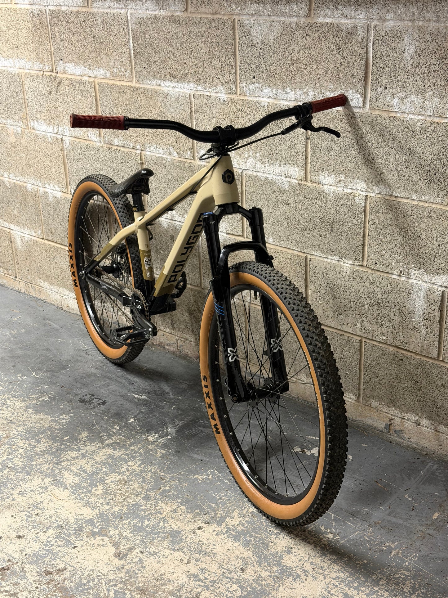 Custom Polygon Trid Dirt Jump Bike 26”