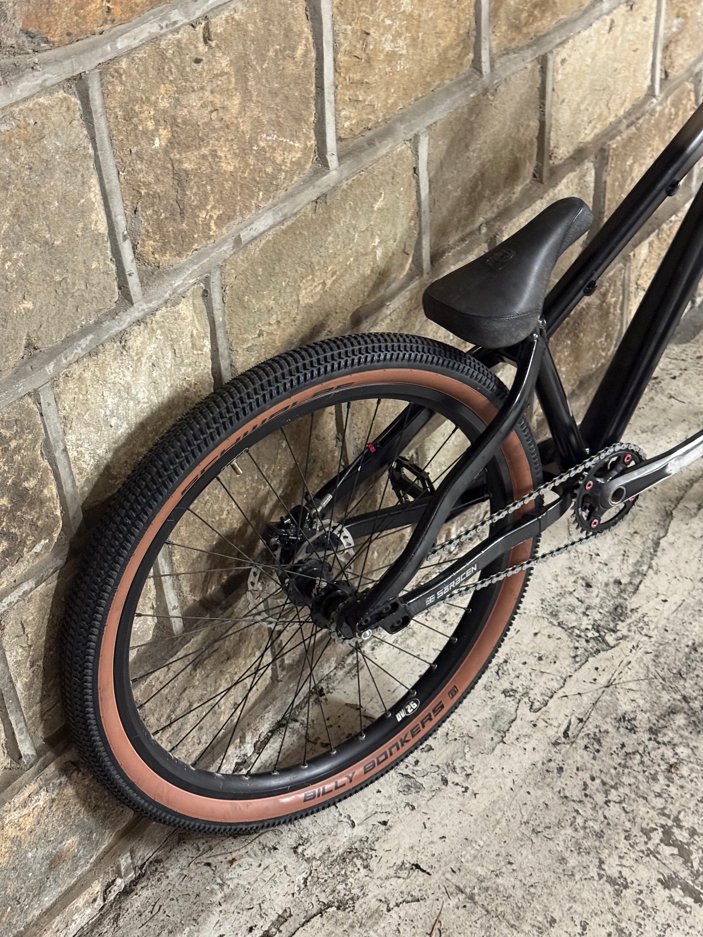 Custom Saracen Dirt Jump Bike 26”