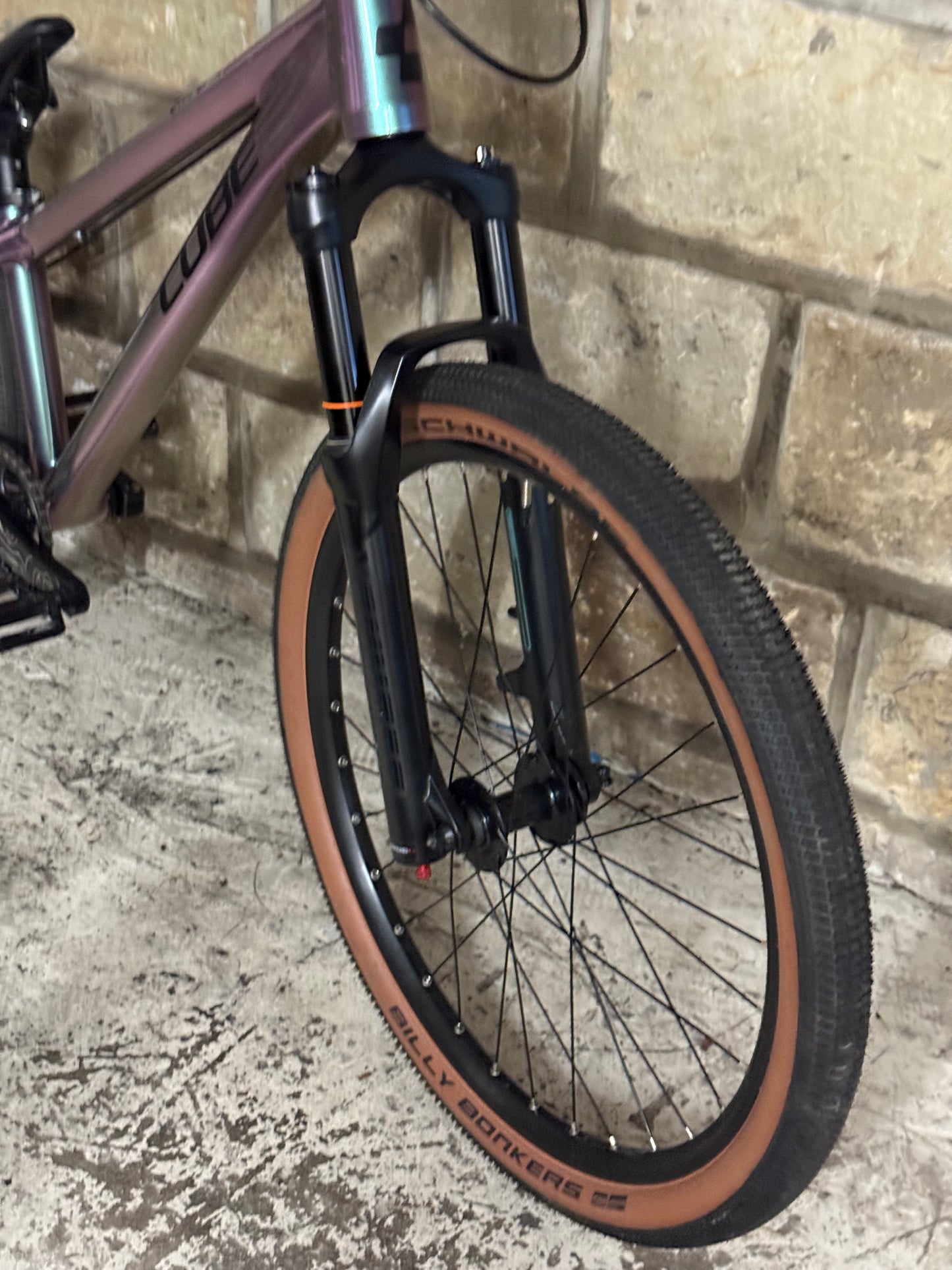 Custom Cube Dirt Jump Bike 24”