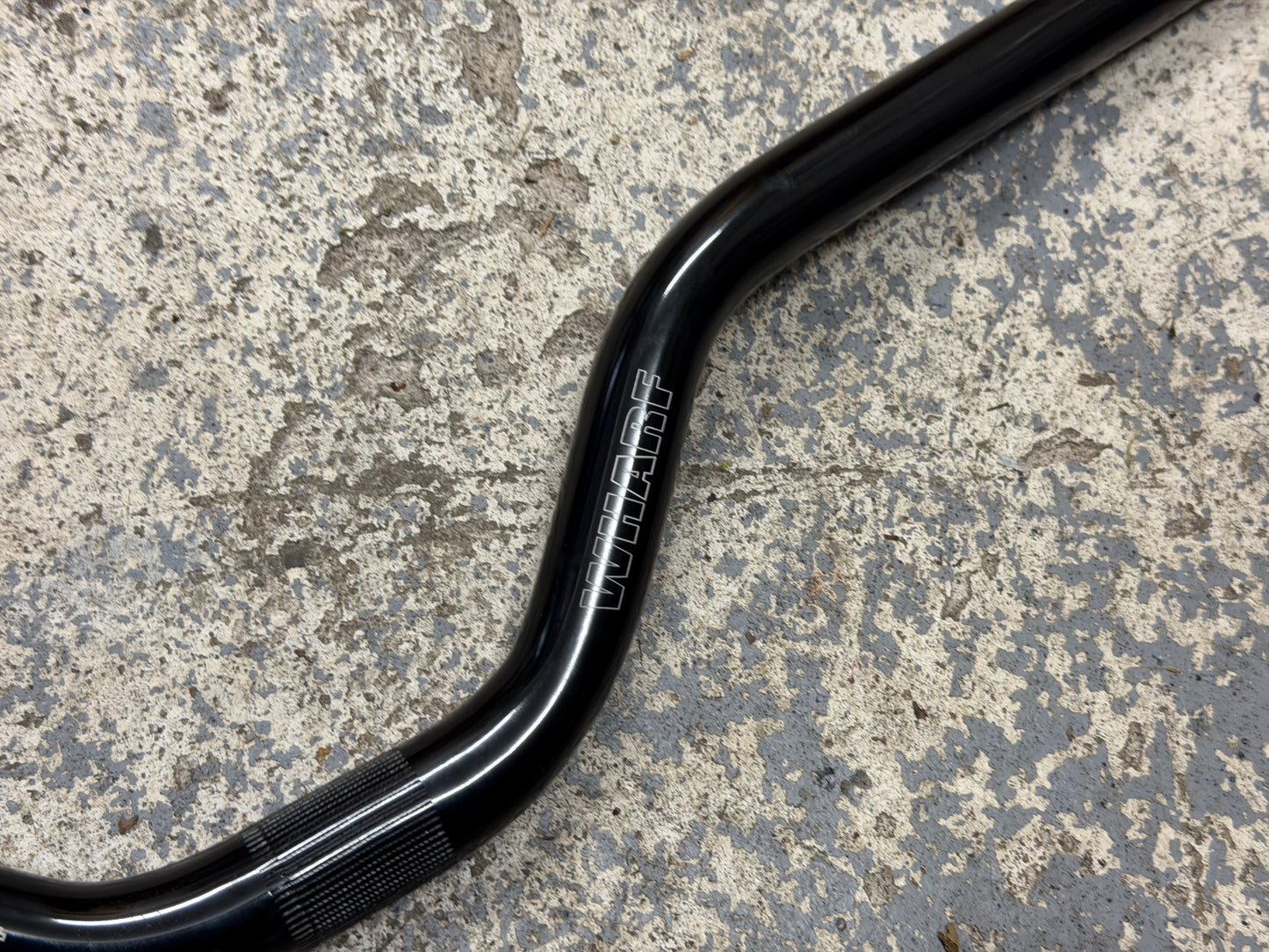 Gusset Wharf 3” Riser Bars Black RRP £70