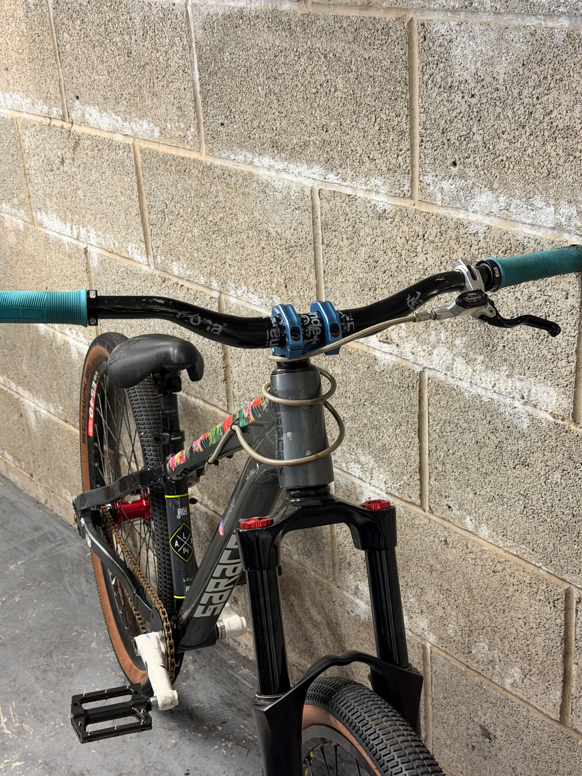 Custom Saracen Dirt Jump Bike 26”