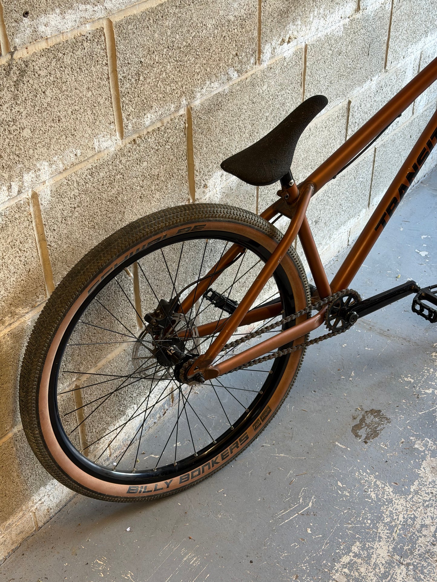 Custom Transition PBJ Dirt Jump Bike 26”