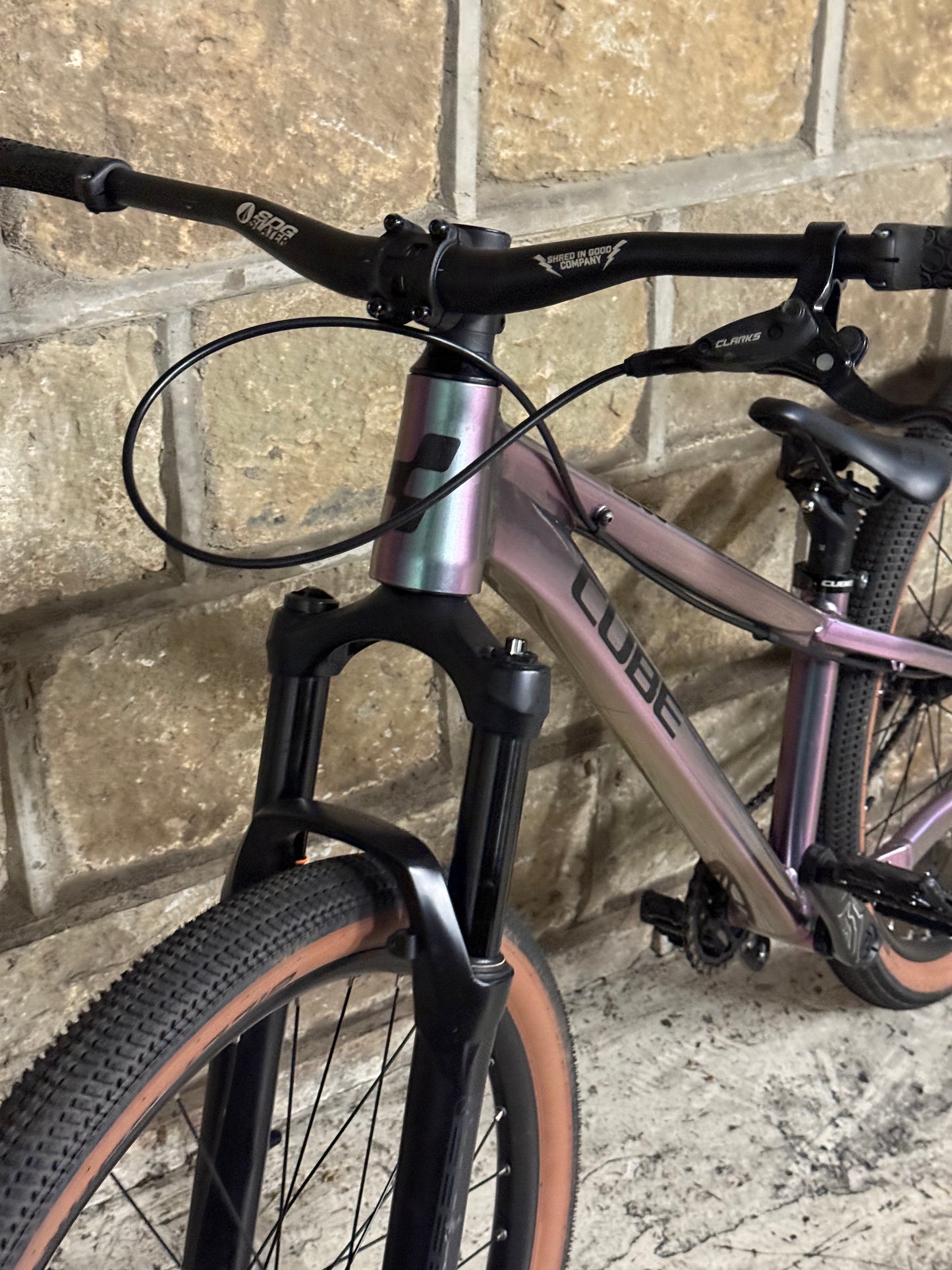 Custom Cube Dirt Jump Bike 24”