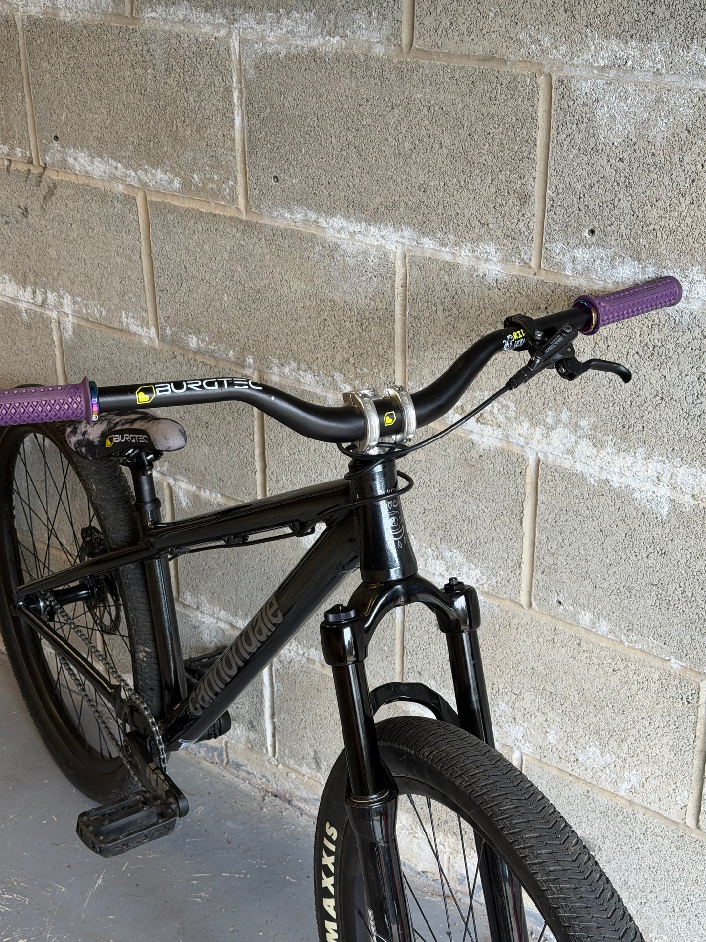 Custom Cannondale Dave Dirt Jump Bike 26”