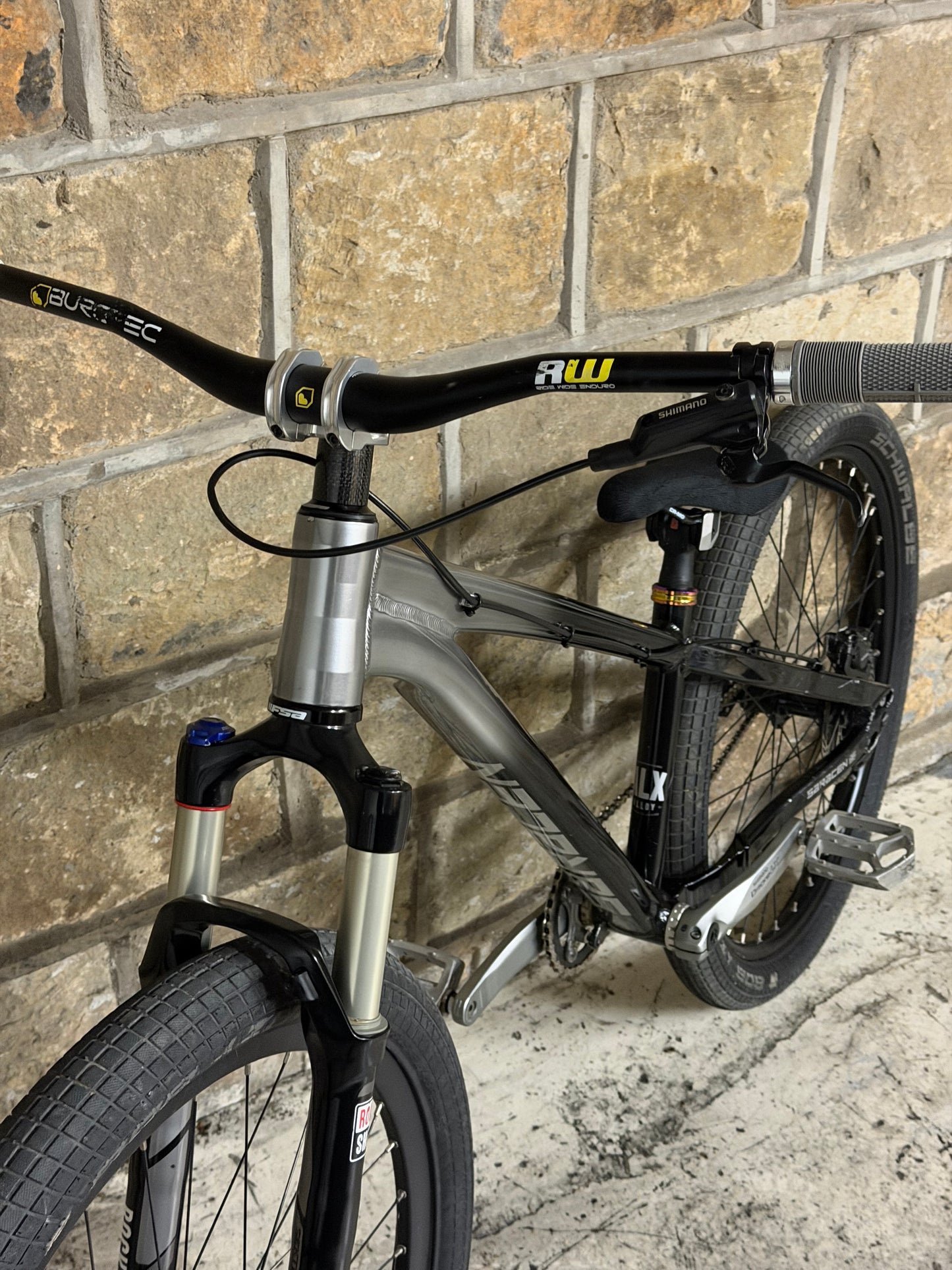 Custom Saracen Dirt Jump Bike 26”