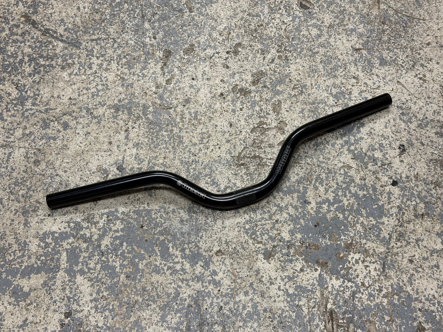 Gusset Wharf 3” Riser Bars Black RRP £70