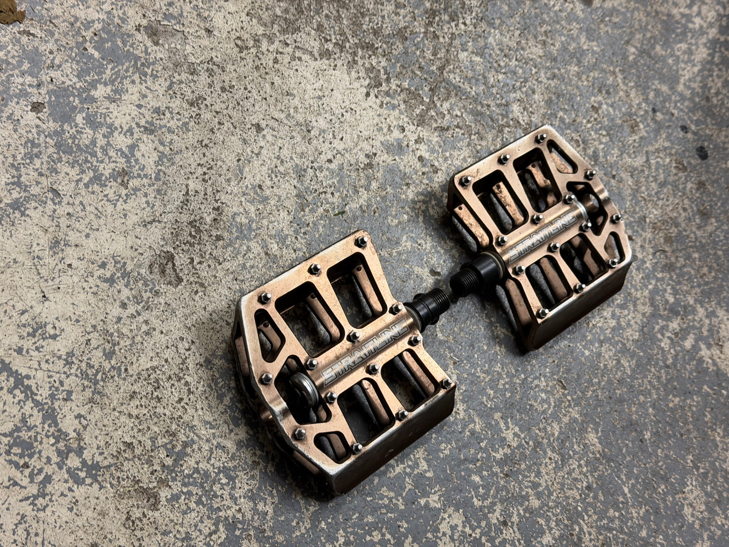 Straightline Pedals Bronze RRP £150