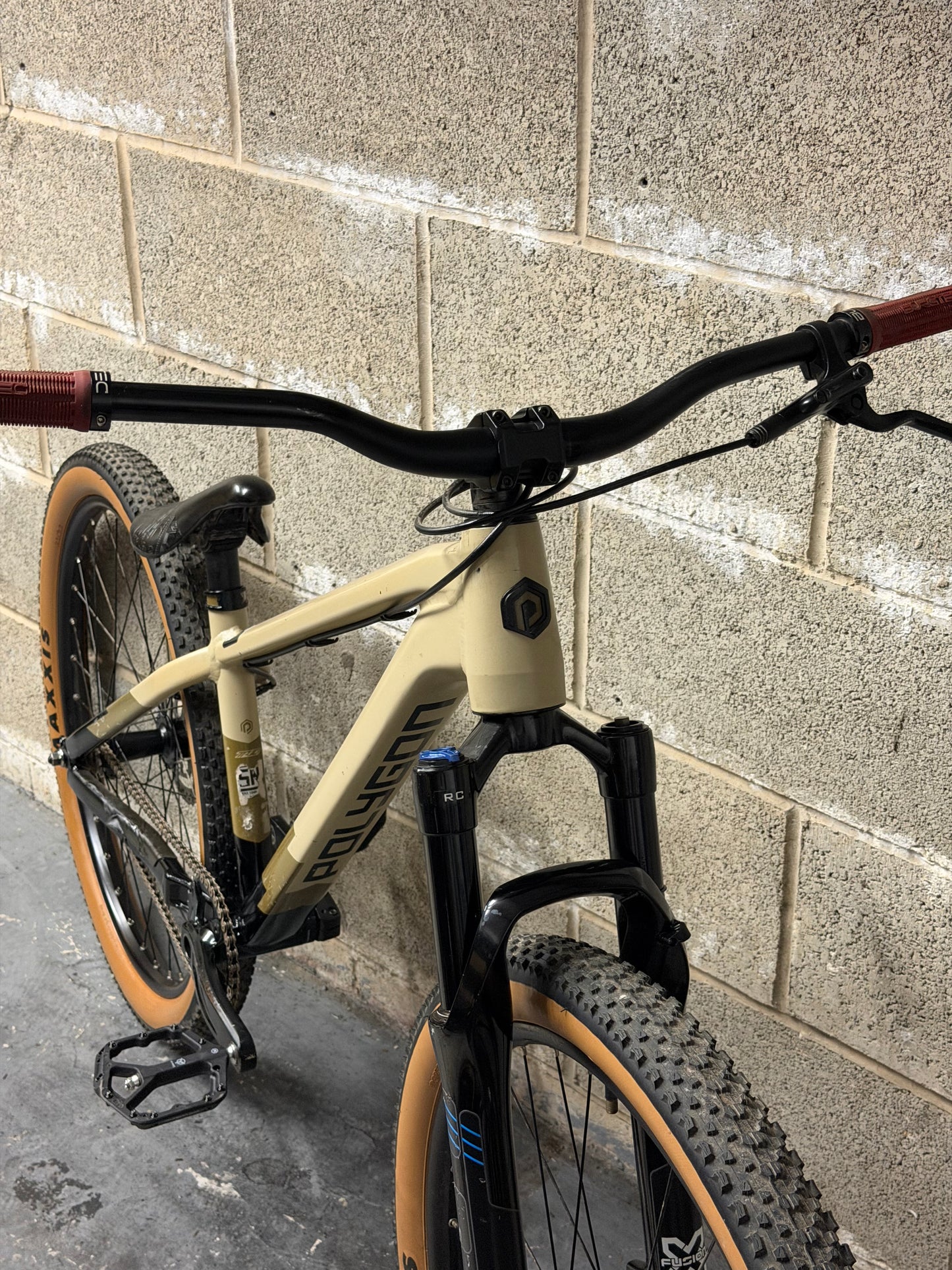 Custom Polygon Trid Dirt Jump Bike 26”