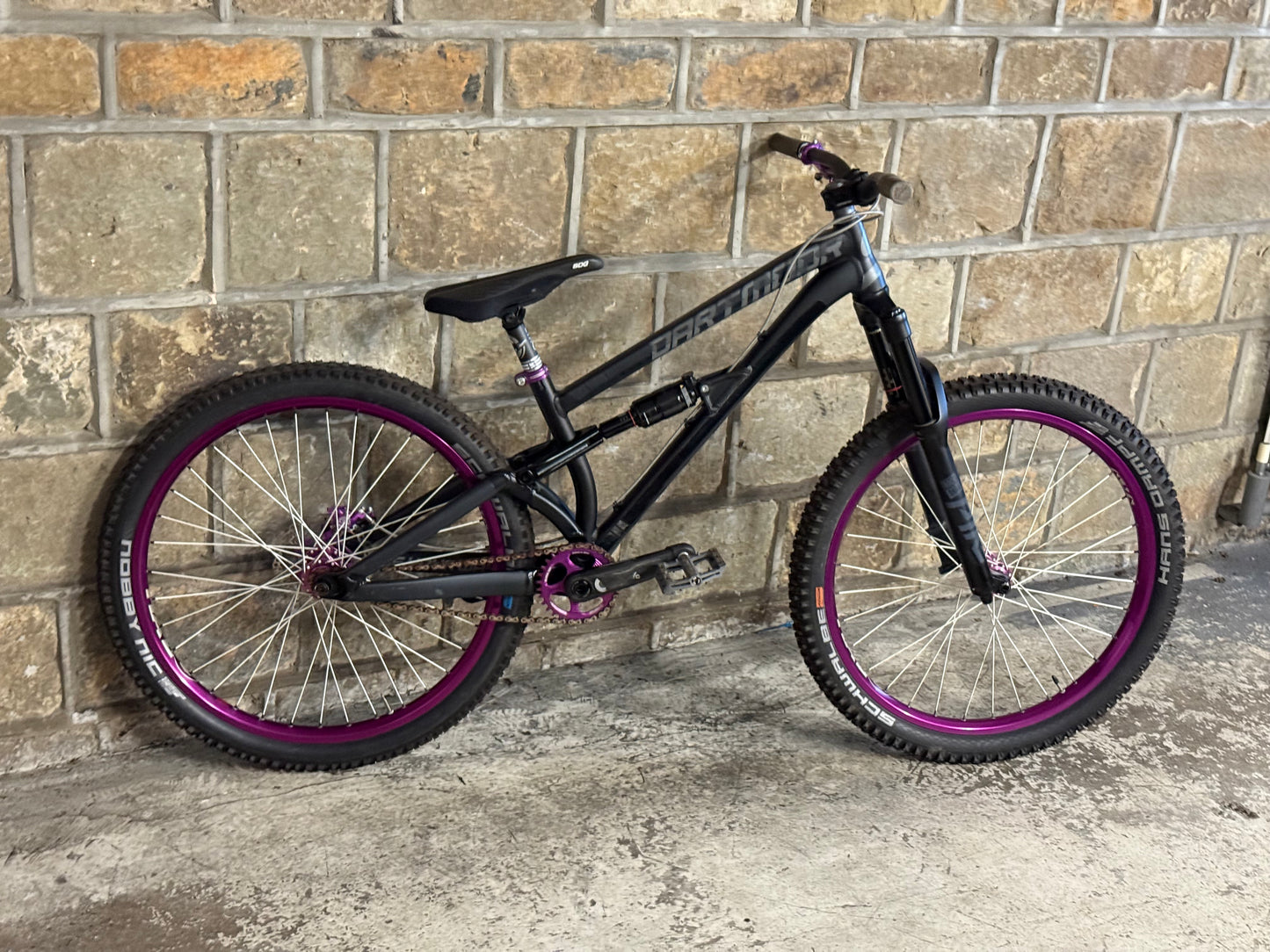 Dartmoor Shine Custom Slopestyle Dirt Jump Bike 26”