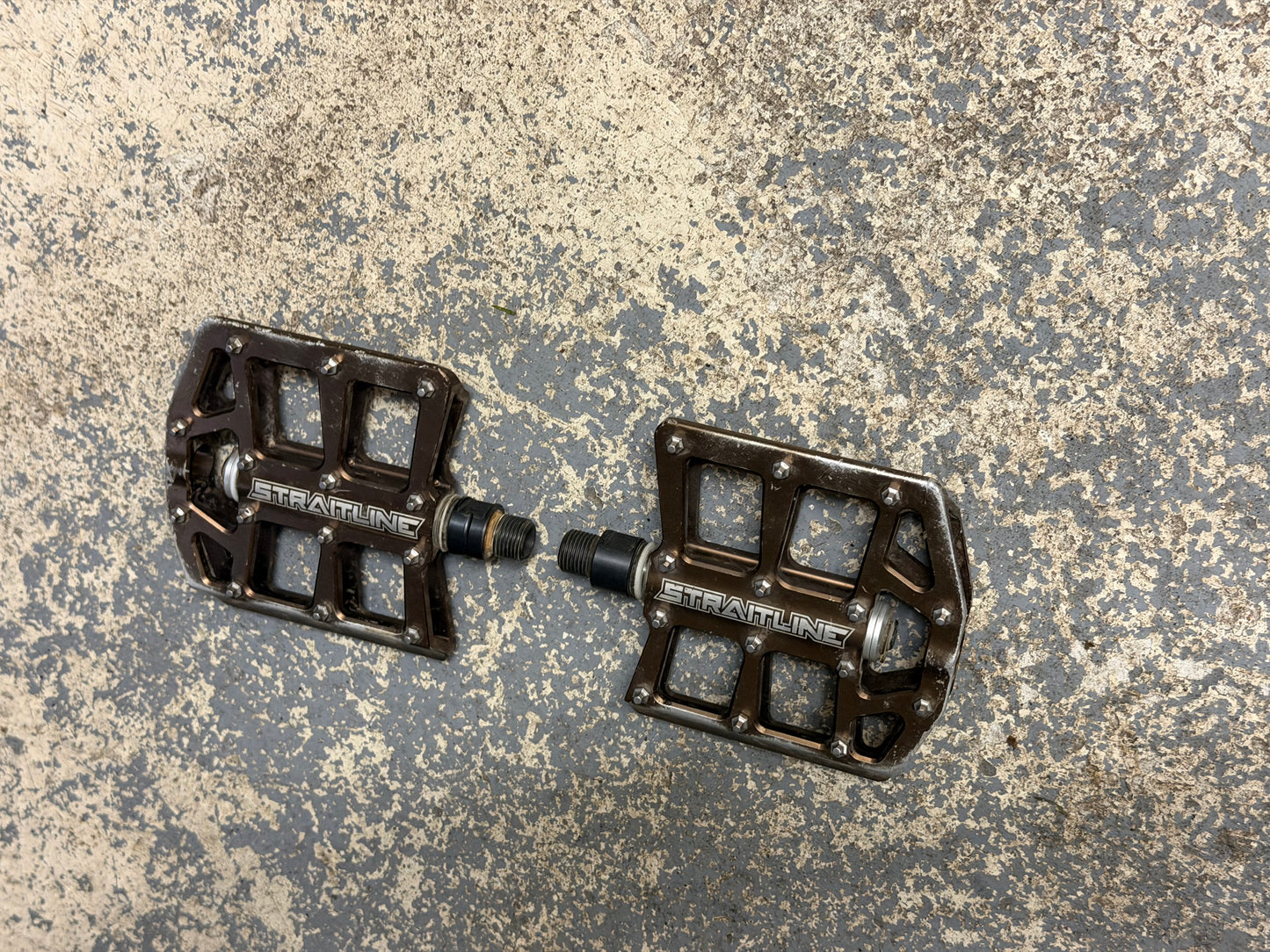 Straightline Pedals Bronze RRP £150