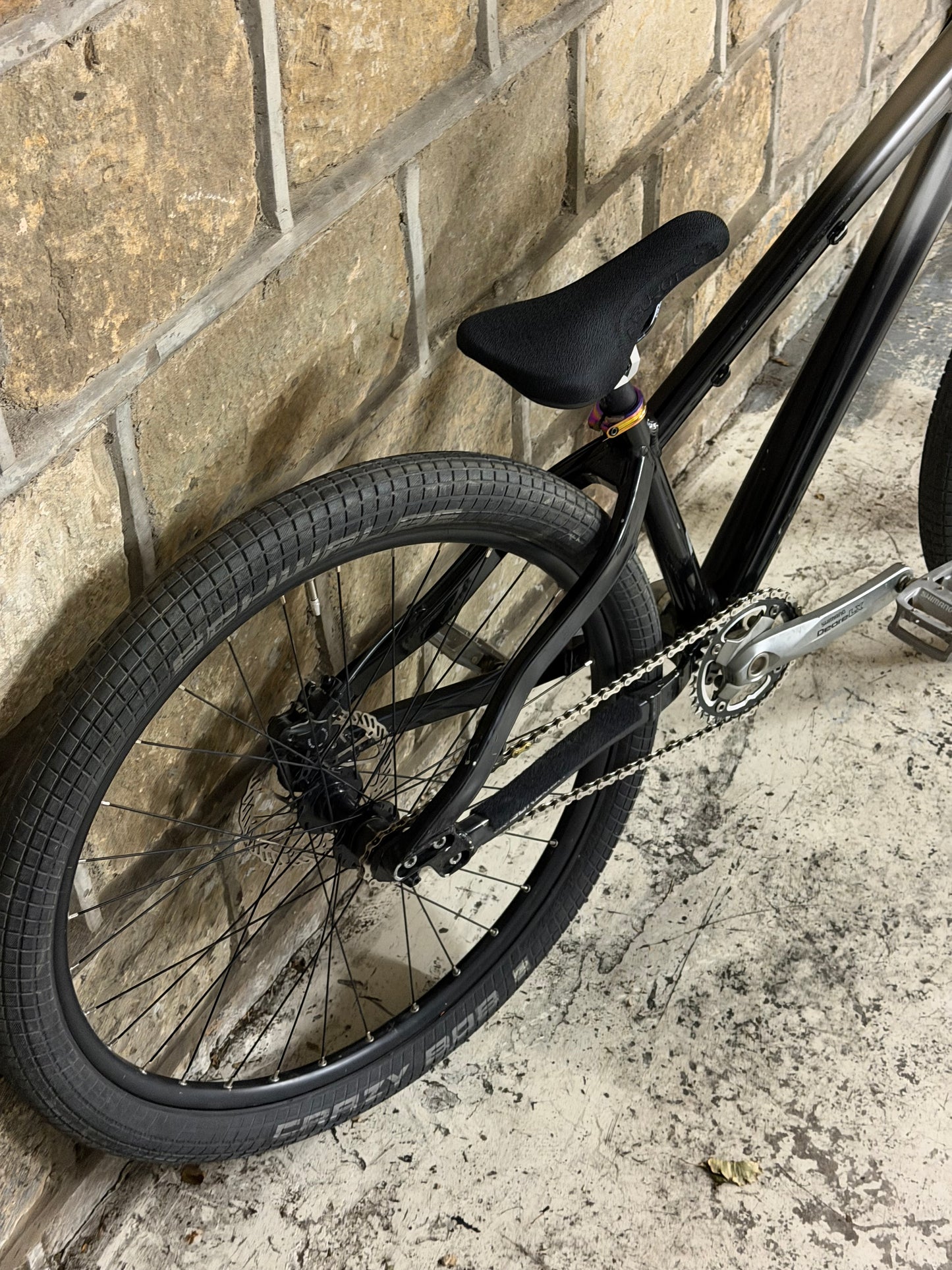 Custom Saracen Dirt Jump Bike 26”