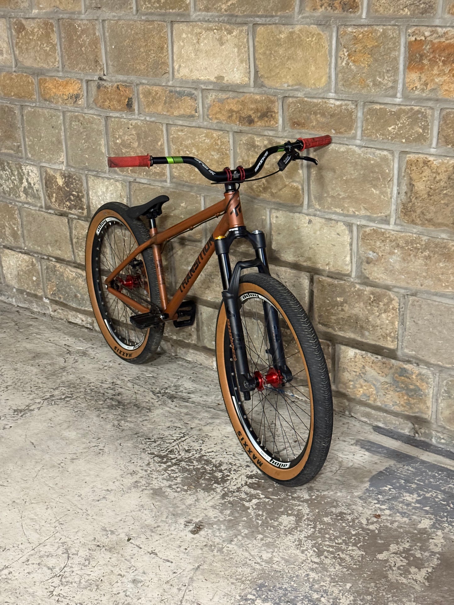 Transition PBJ Custom Dirt Jump Bike 26”