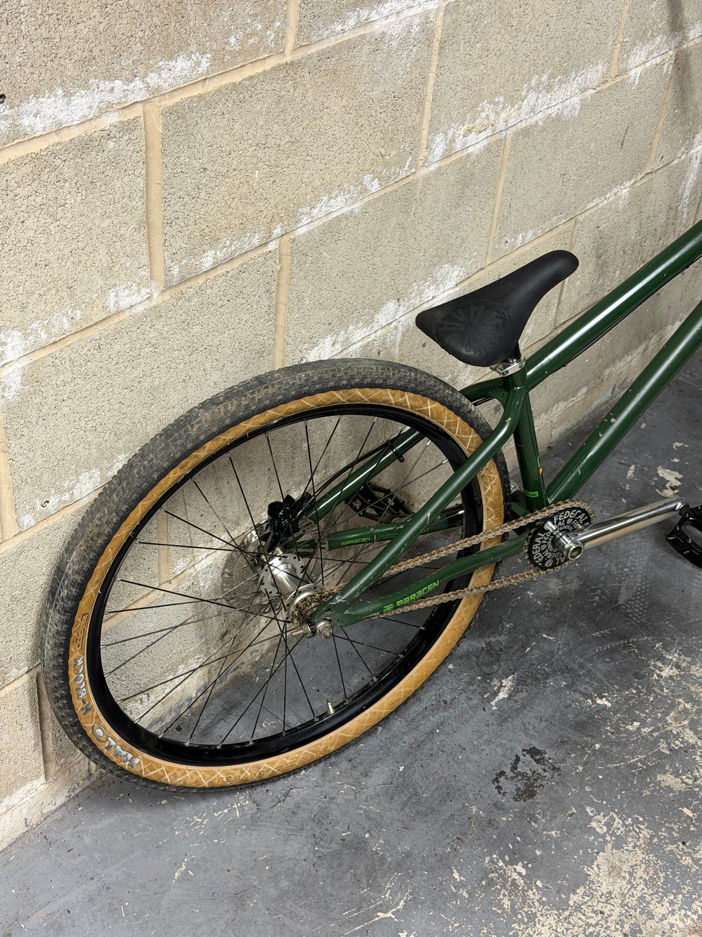 Custom Saracen Dirt Jump Bike 26”