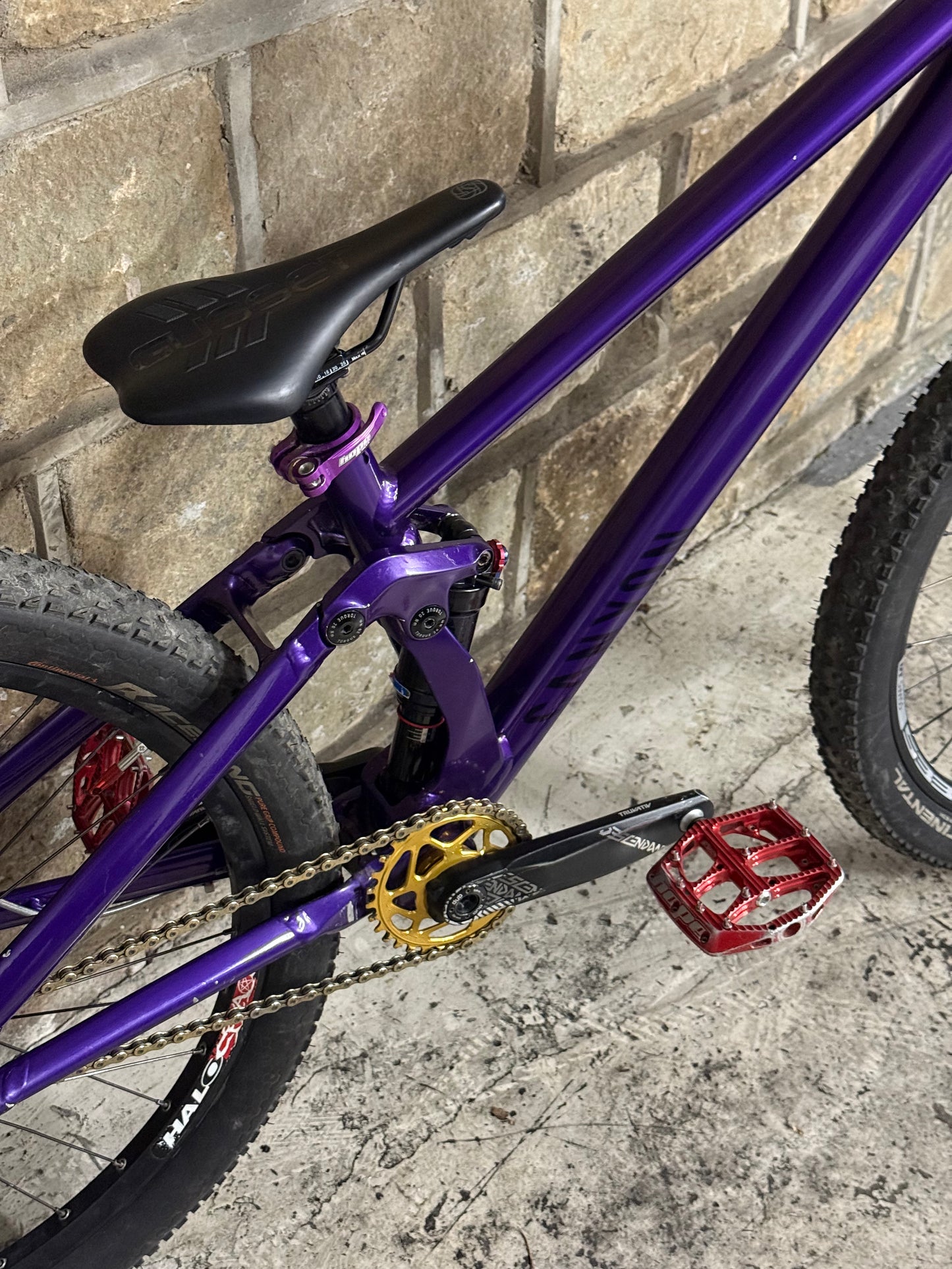 Custom Canyon Stitched 720 Slopestyle Dirt Jump Bike 26”