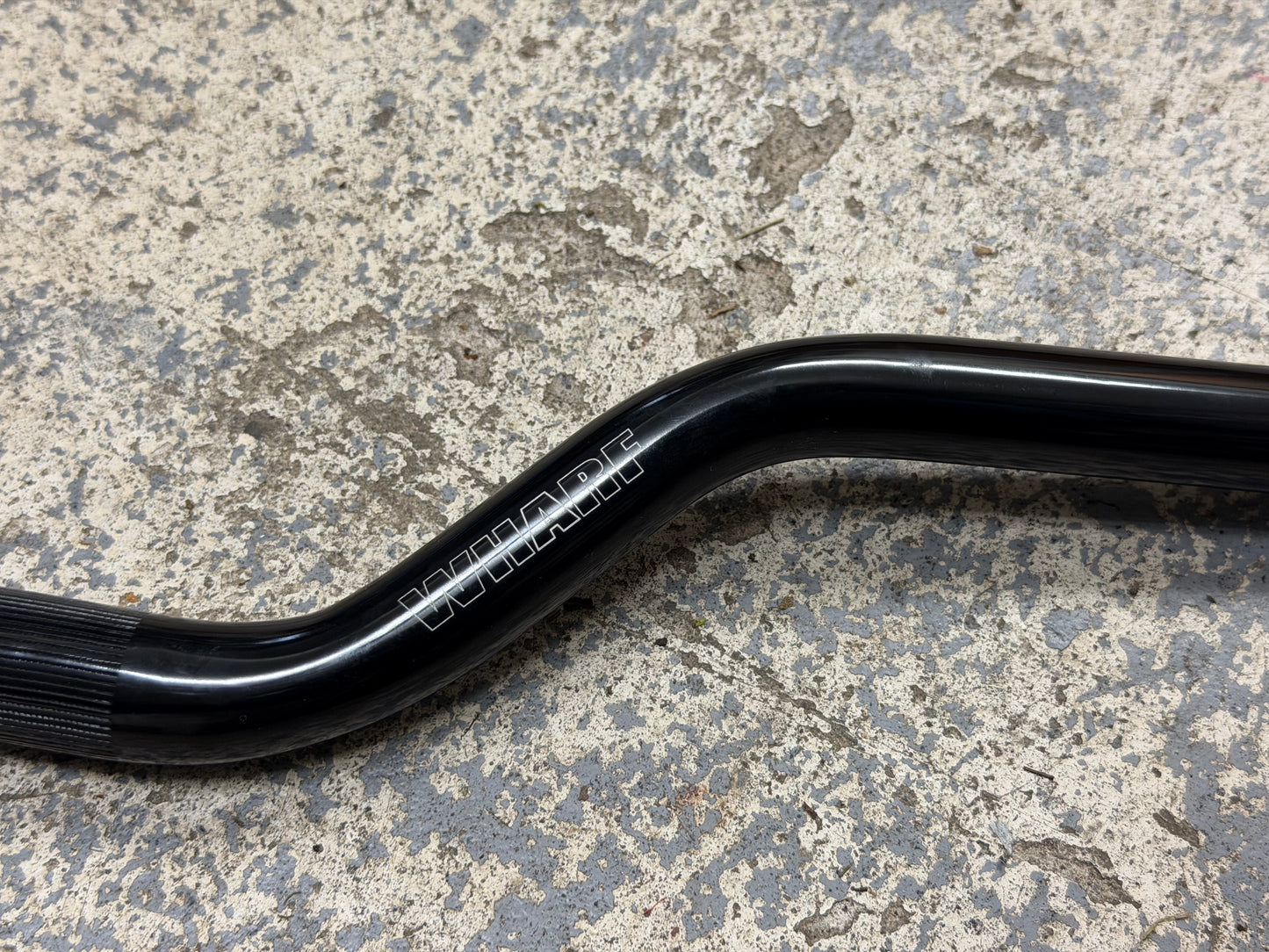 Gusset Wharf 3” Riser Bars Black RRP £70